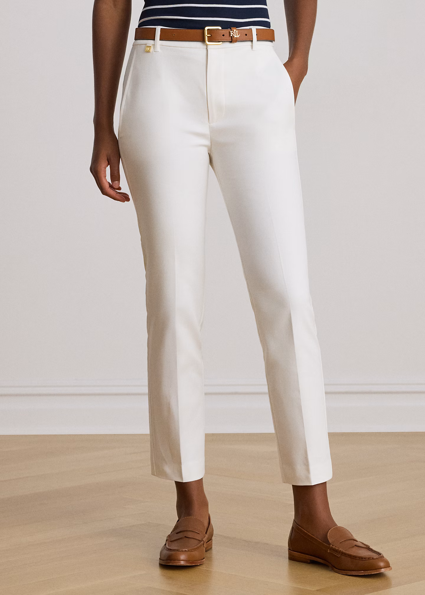 Stretchhose aus einer Baumwollmischung - RALPH LAUREN OUTLET