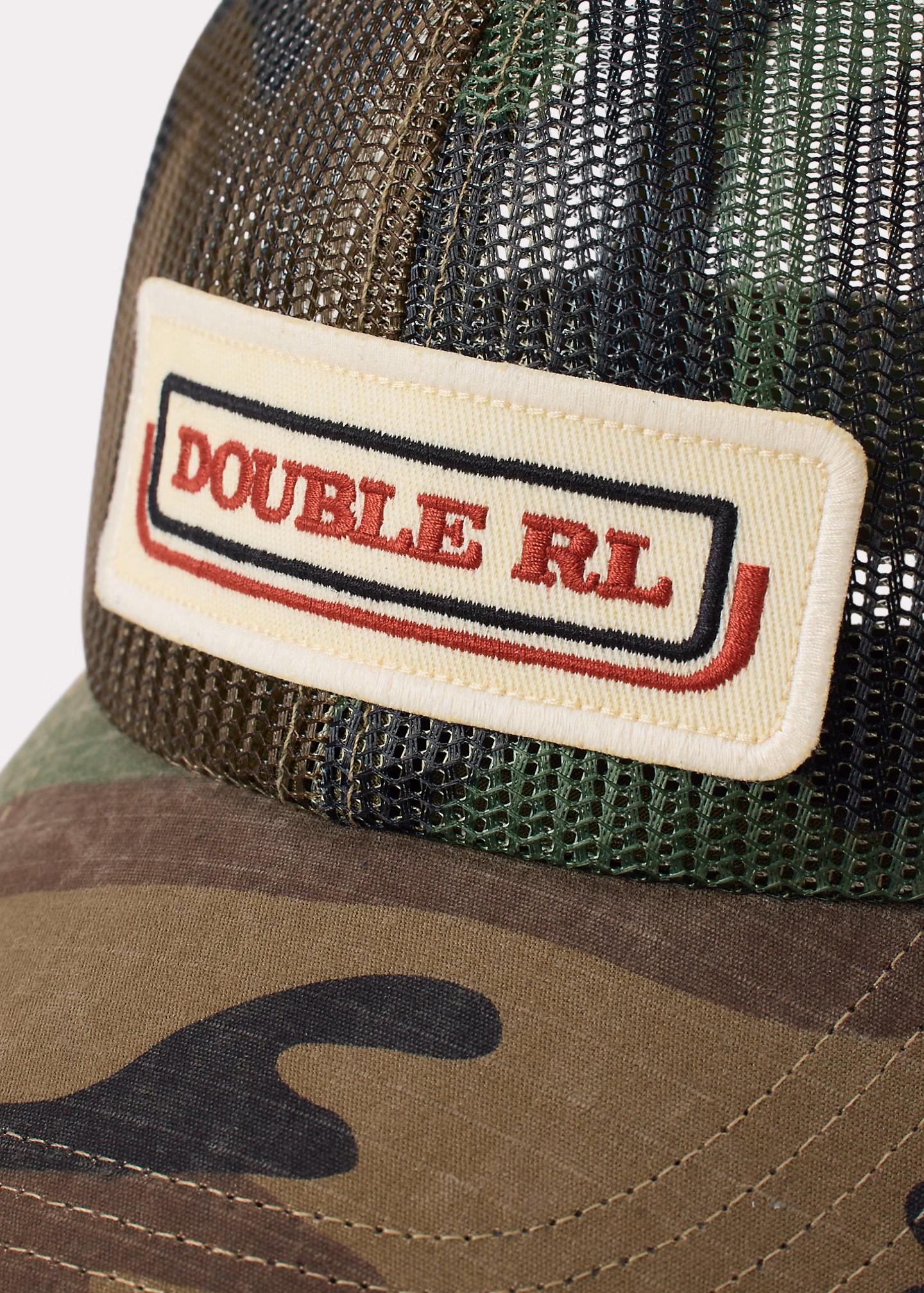 Camo-Mesh-Truckerkappe mit Logo - RALPH LAUREN OUTLET