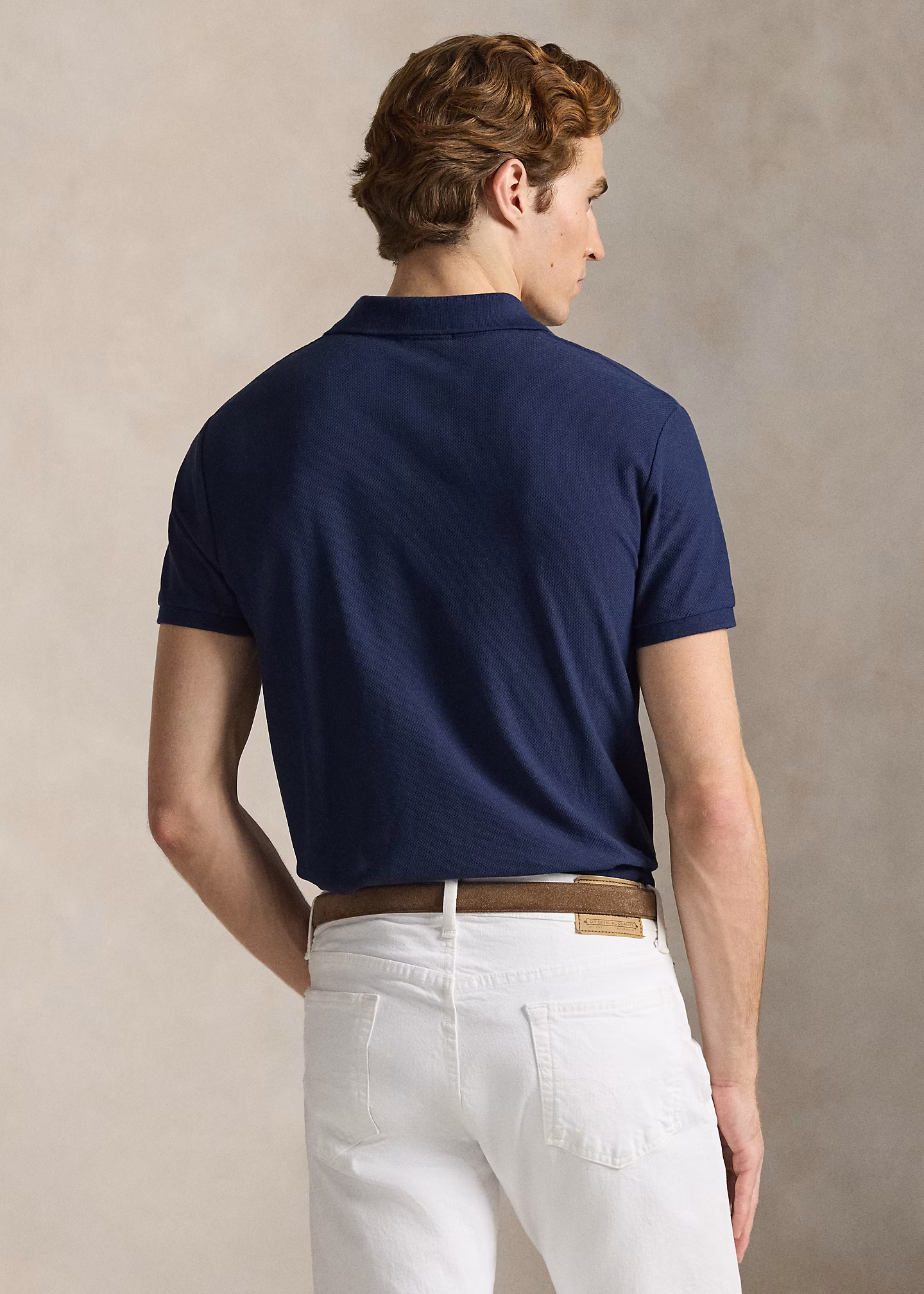 Custom-Slim-Fit Poloshirt aus Piqué - RALPH LAUREN OUTLET