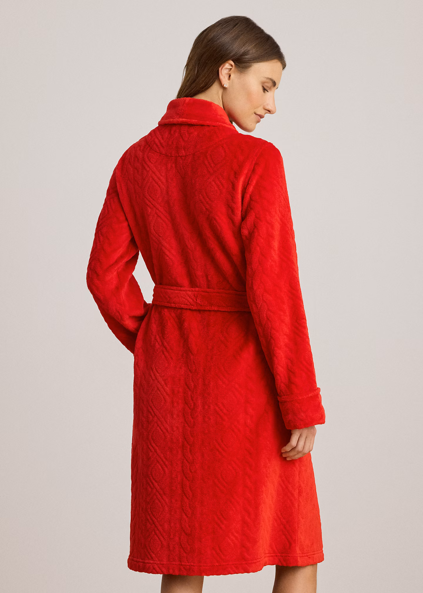 Chenille-Bademantel mit Schalkragen - RALPH LAUREN OUTLET