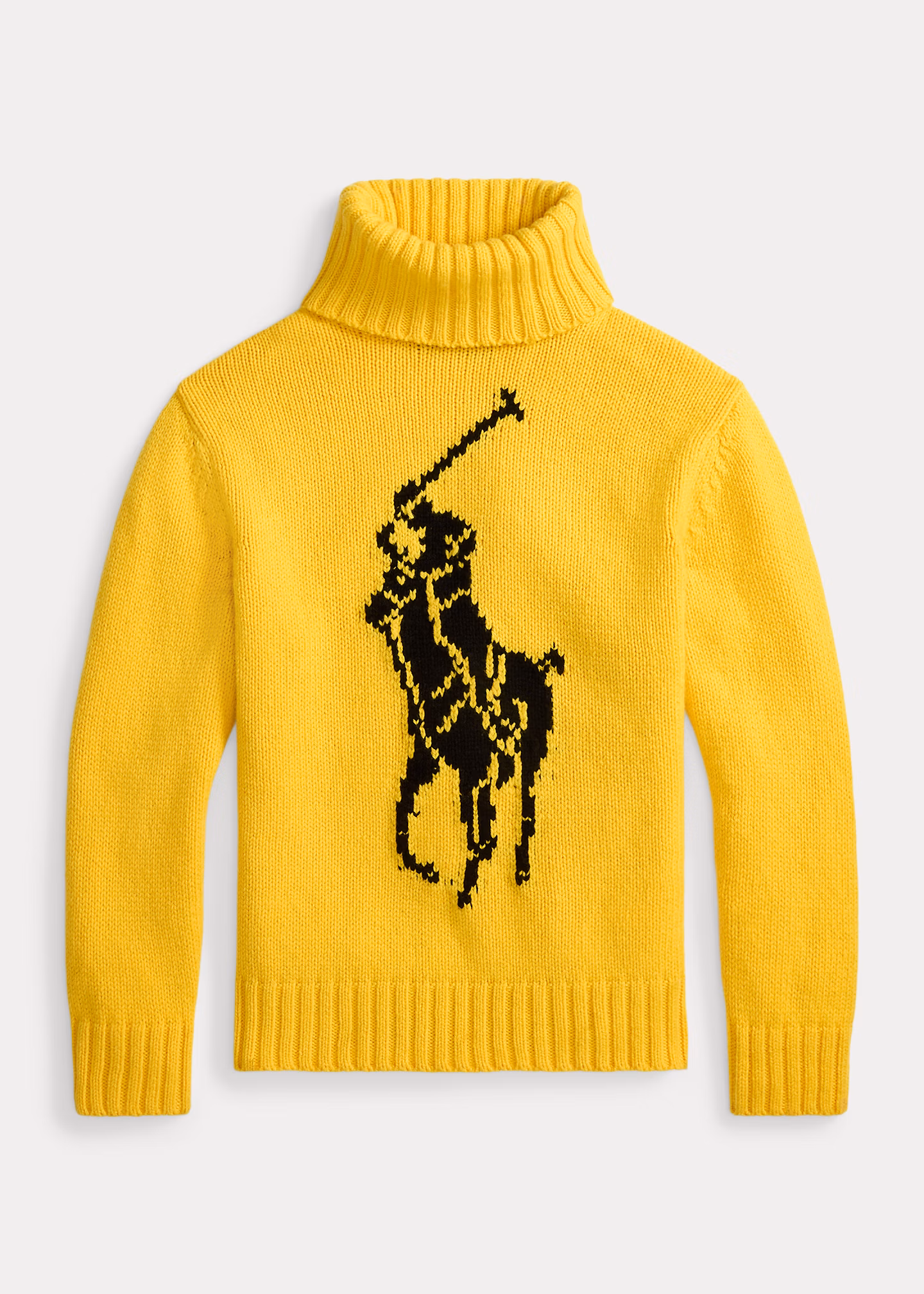 Big Pony Rollkragenpullover aus Wolle - RALPH LAUREN OUTLET