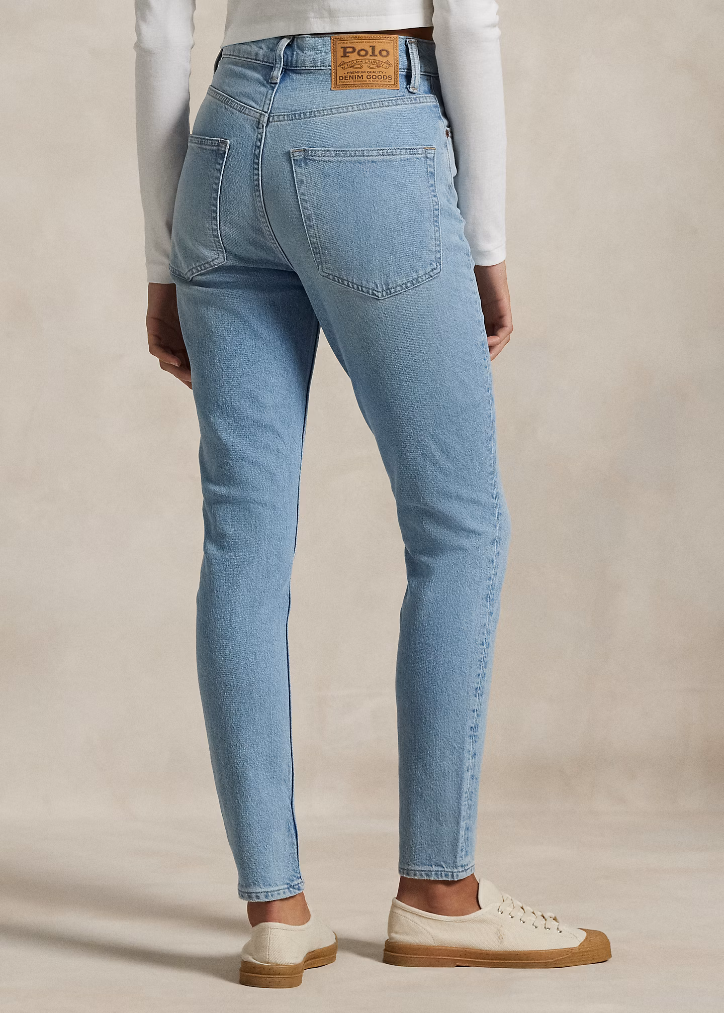 Super-Slim-Jeans mit hoher Leibhöhe - RALPH LAUREN OUTLET