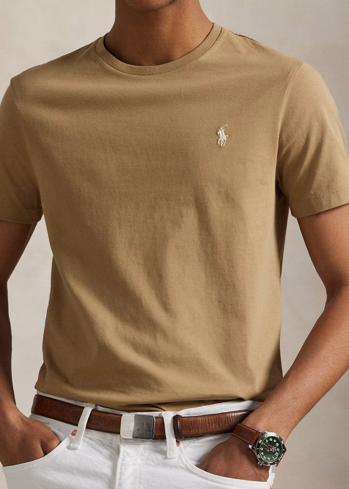 Custom-Slim-Fit Jersey-T-Shirt - RALPH LAUREN OUTLET