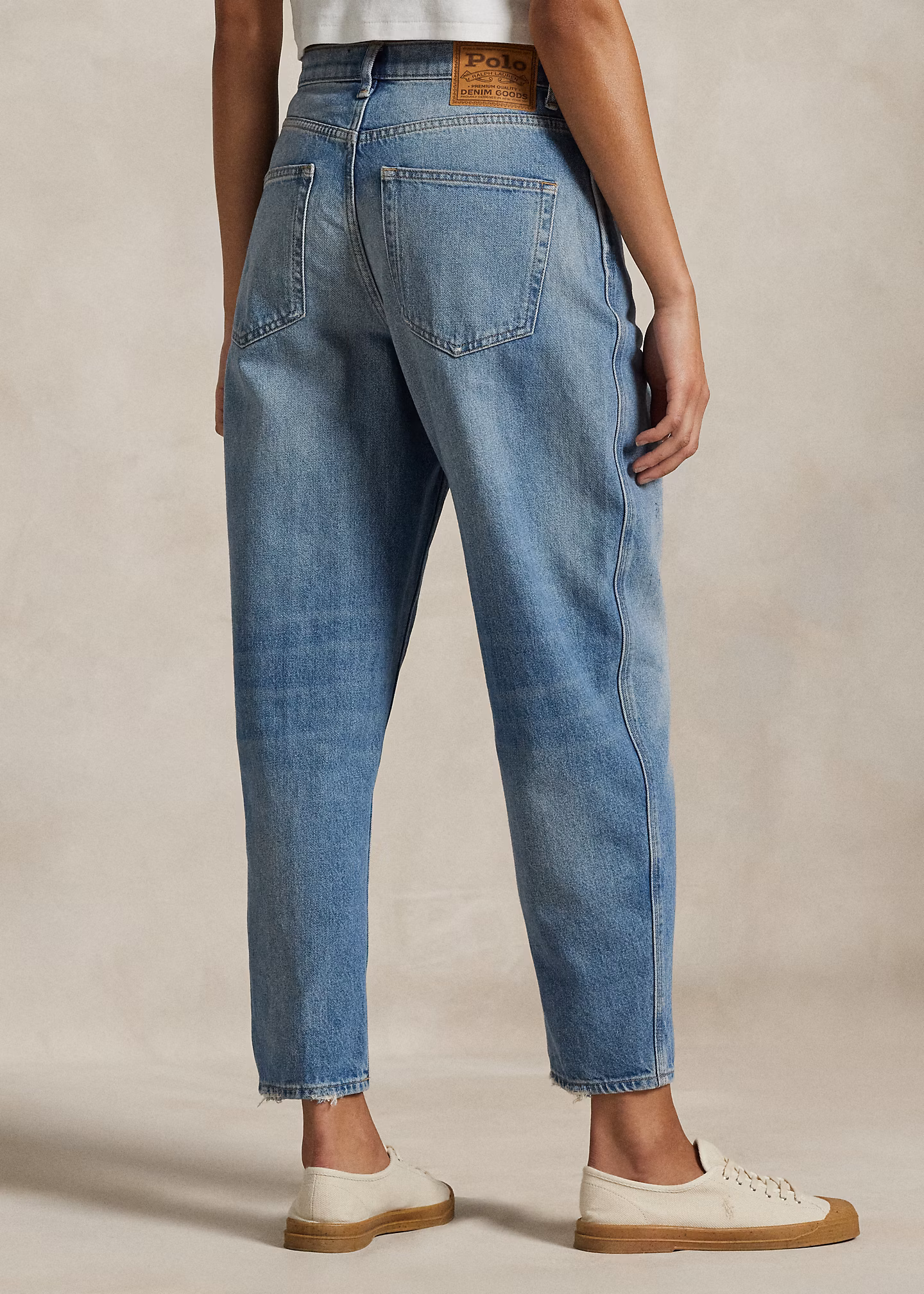 Curved-Tapered-Fit Jeans - RALPH LAUREN OUTLET