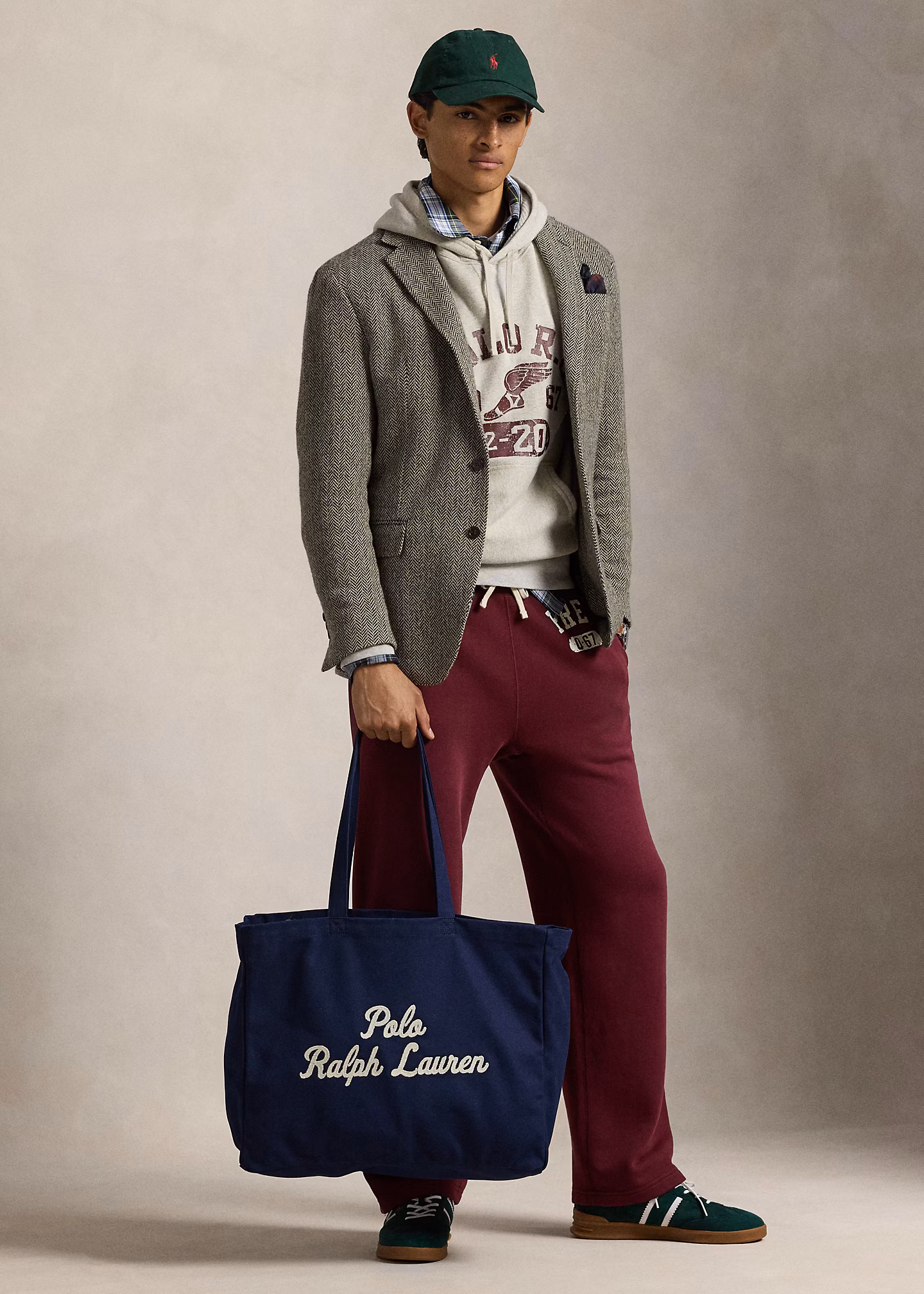 Bestickte Segeltuchtragetasche - RALPH LAUREN OUTLET