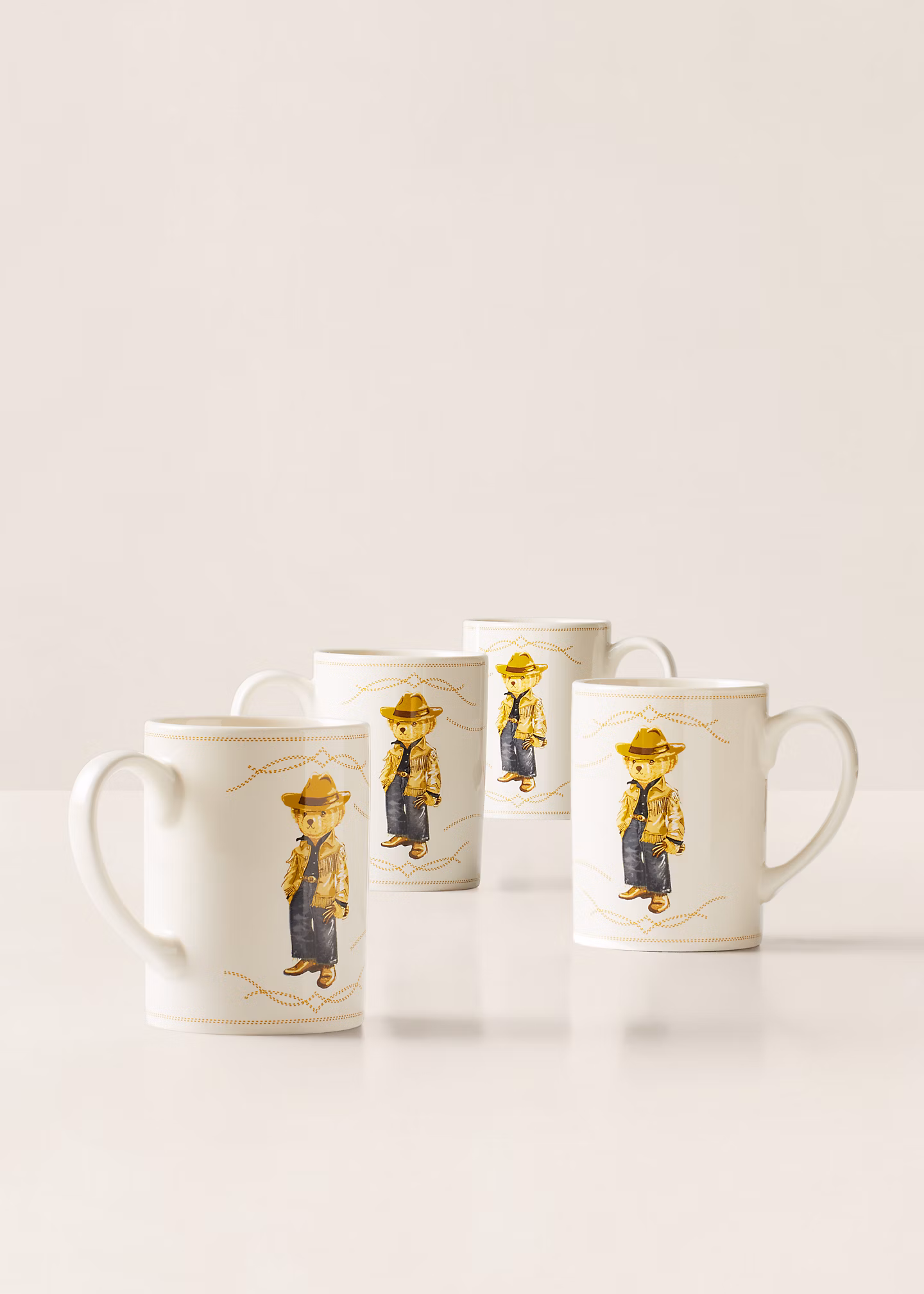 Tassen-Set mit Western Polo Bear - RALPH LAUREN OUTLET