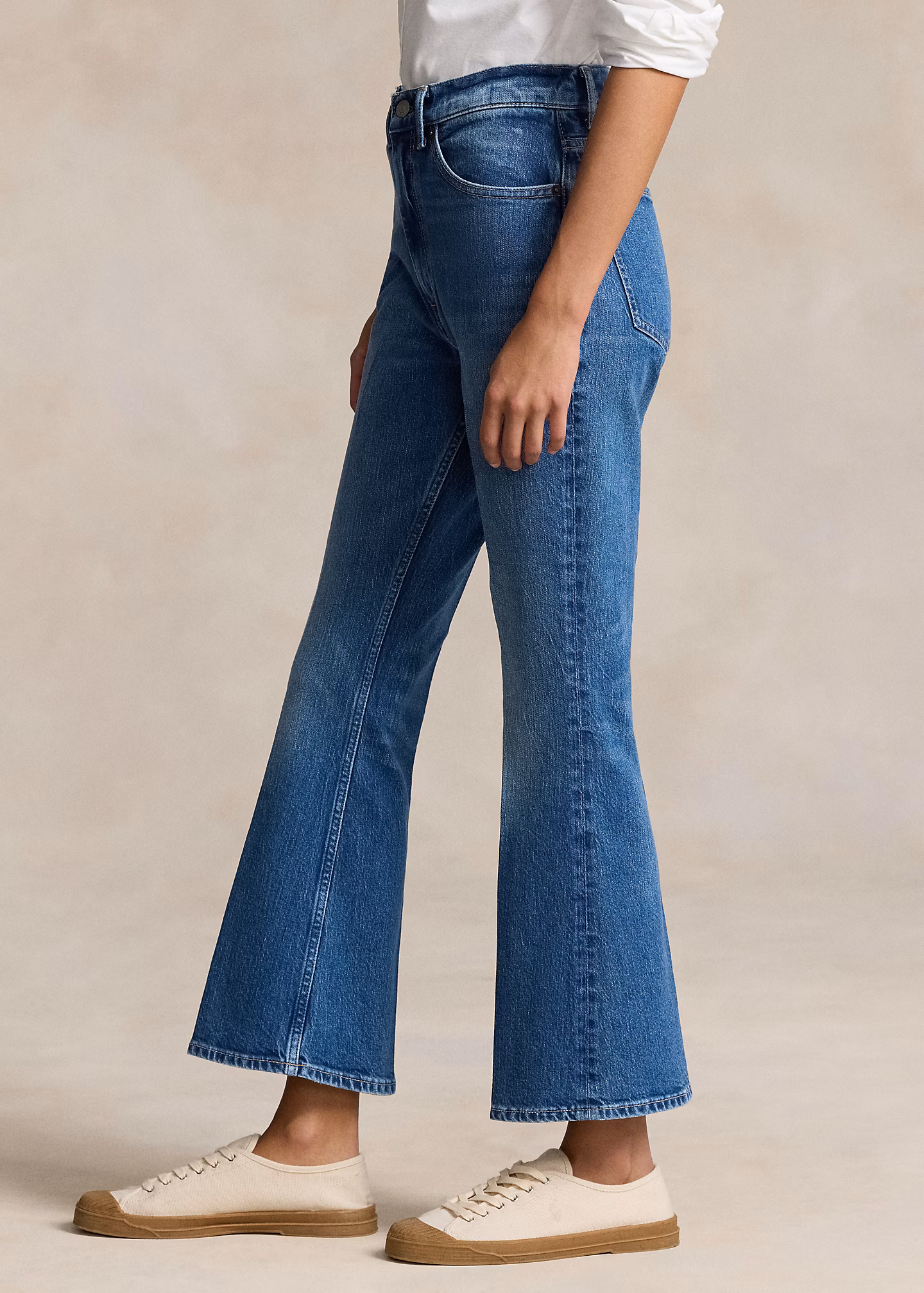 Ausgestellte Jeans in 3/4-Länge - RALPH LAUREN OUTLET