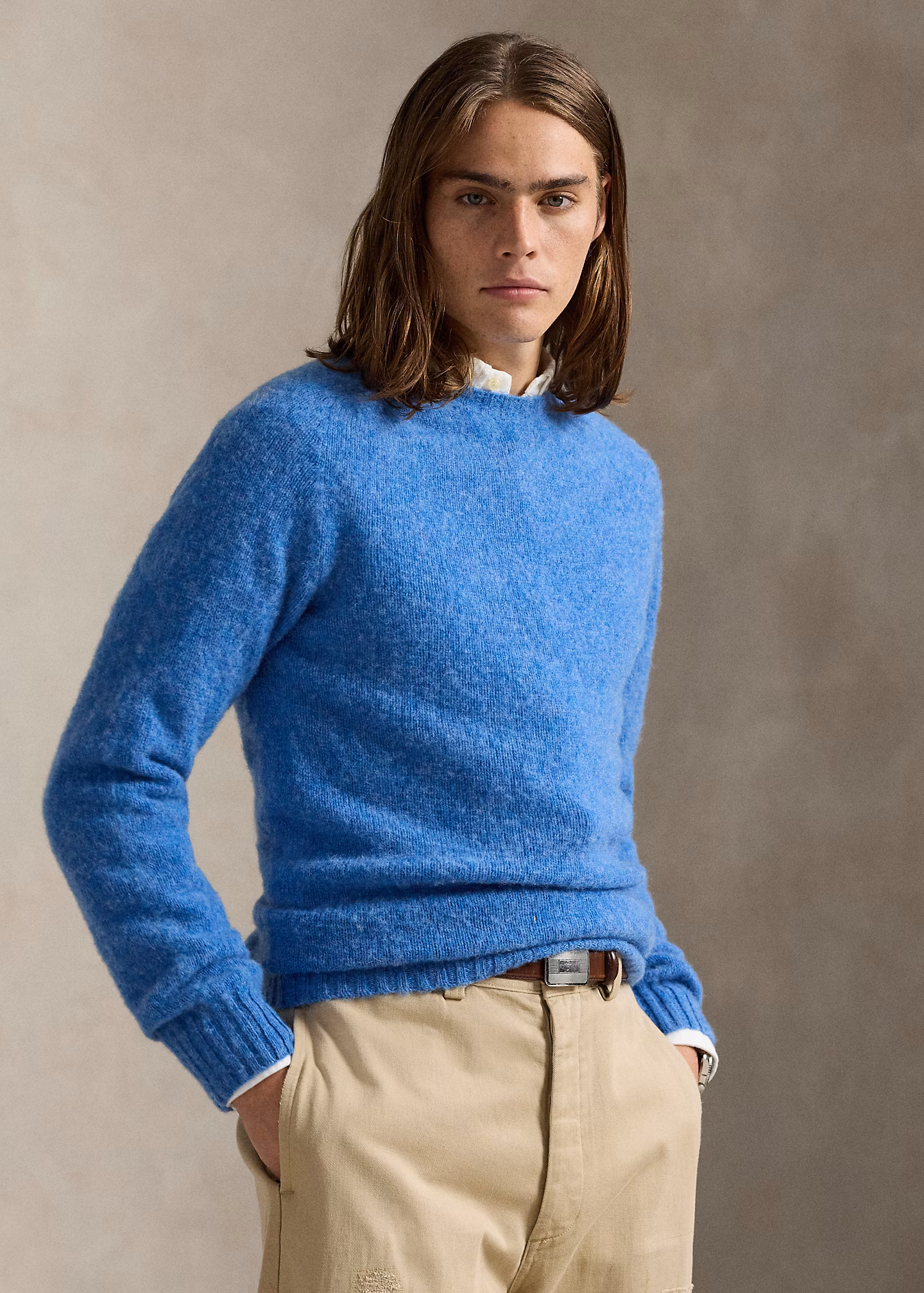 Wollpullover mit Rundhalsausschnitt - RALPH LAUREN OUTLET
