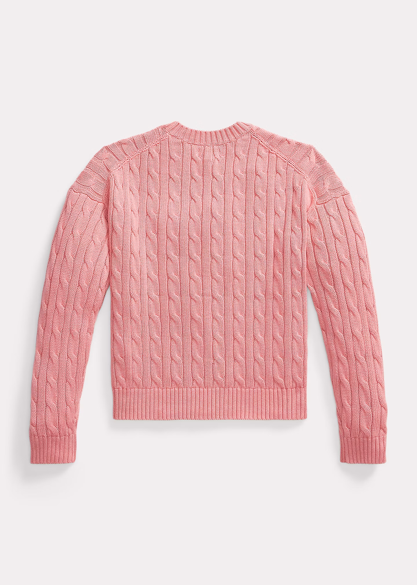 Zopfmusterpullover mit V-Ausschnitt - RALPH LAUREN OUTLET