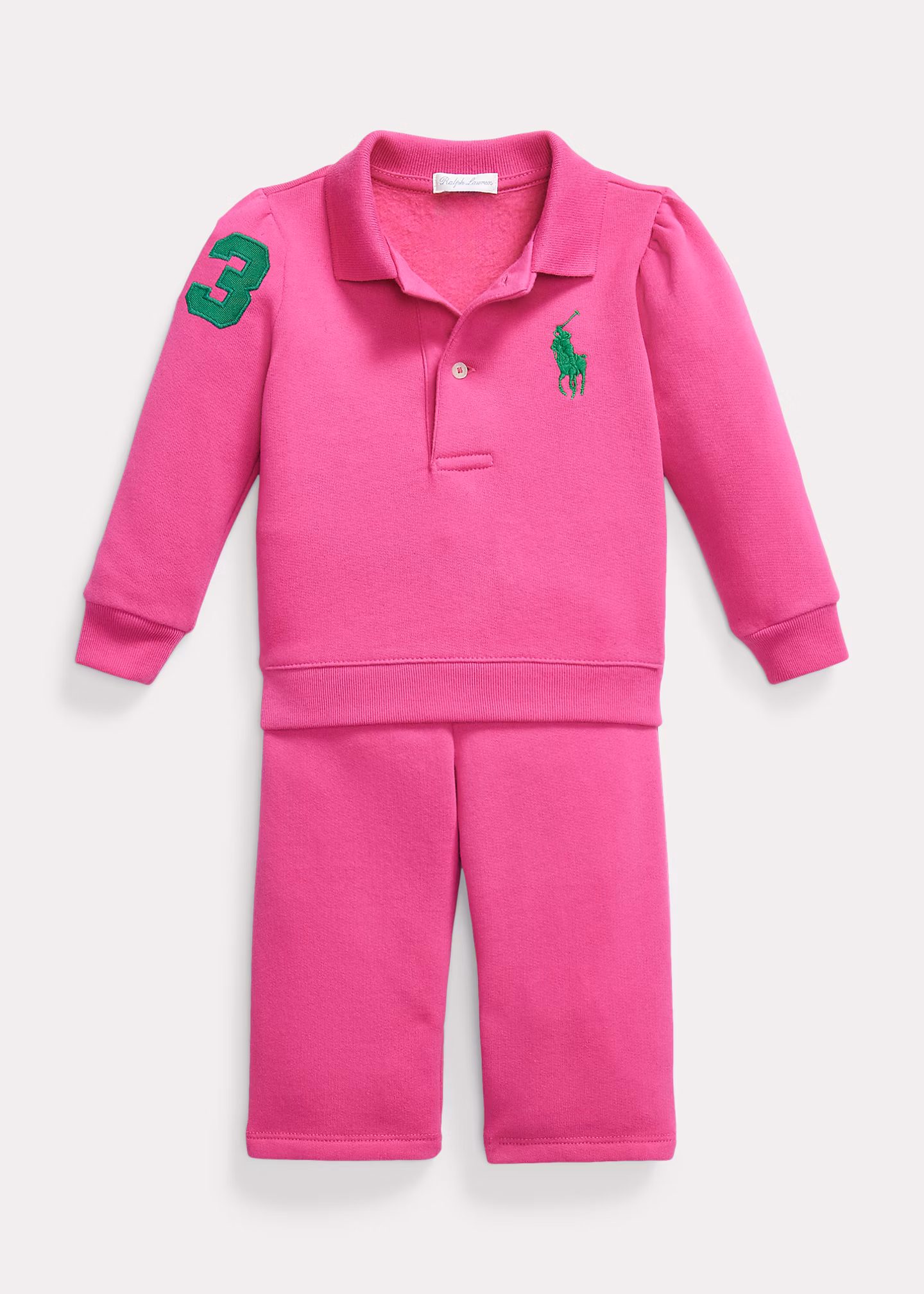 Set aus Poloshirt und Hose mit Big Pony - RALPH LAUREN OUTLET