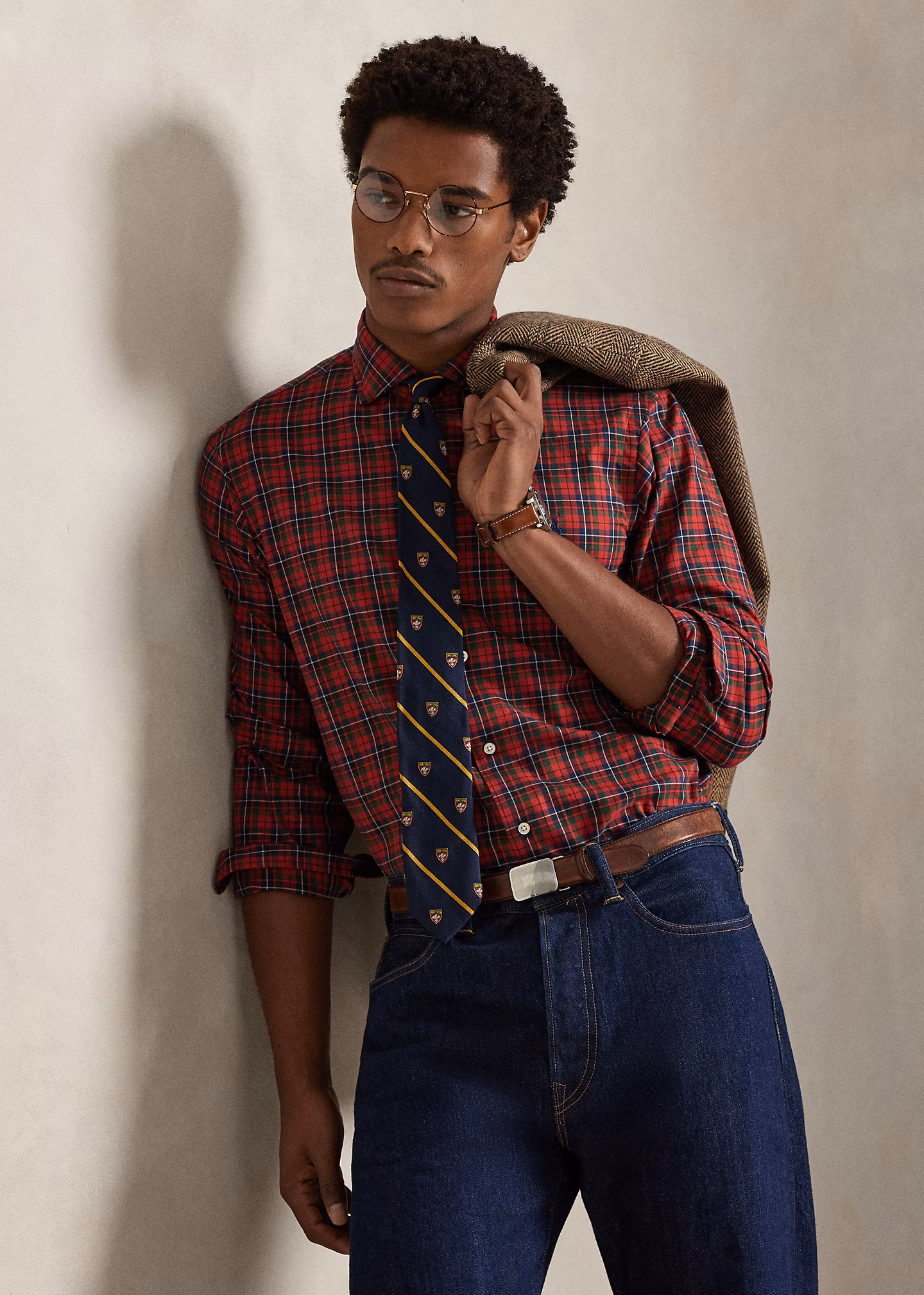 Custom-Fit Karohemd aus Twill - RALPH LAUREN OUTLET