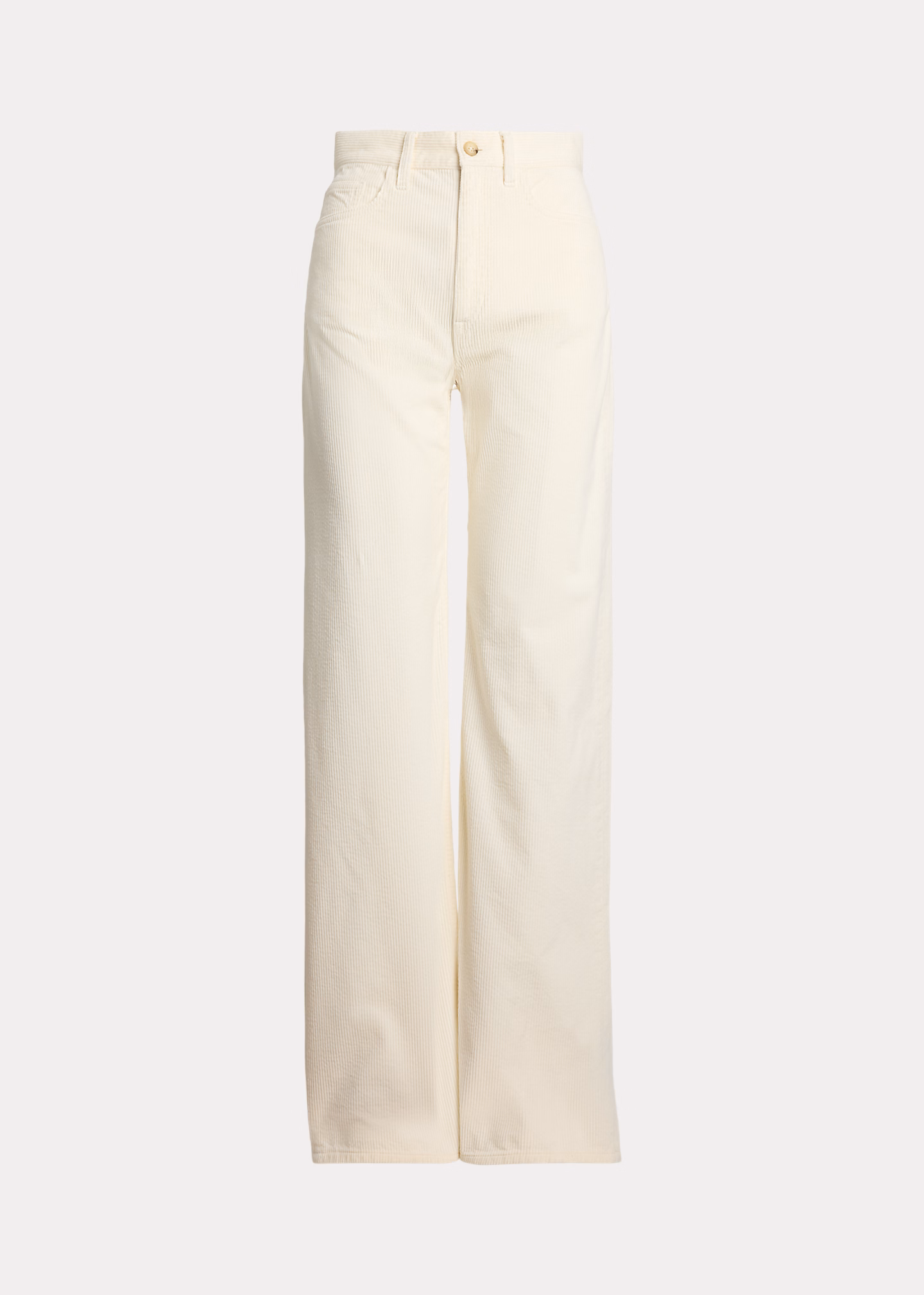 Baumwollkordsamt-Hose mit weitem Bein - RALPH LAUREN OUTLET