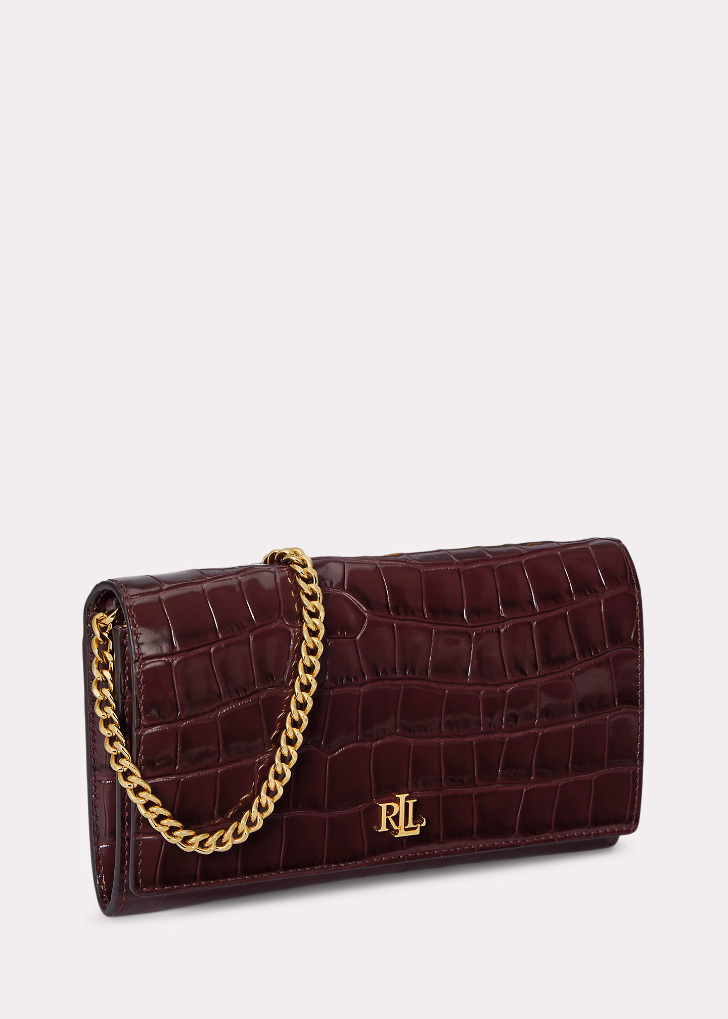 Mittelgroße Kroko-Umhängetasche Adair II - RALPH LAUREN OUTLET