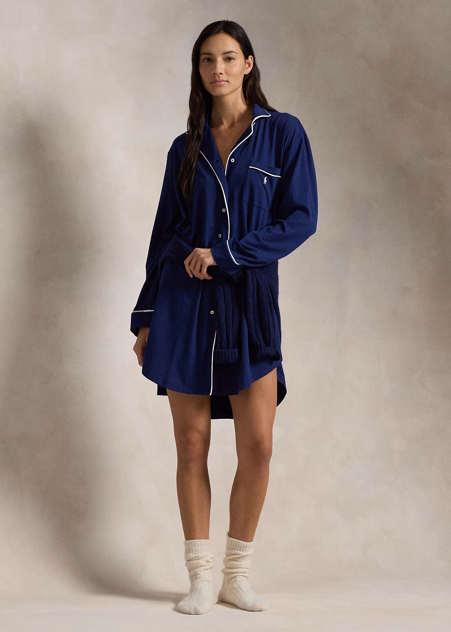 Nachthemd aus Jersey - RALPH LAUREN OUTLET