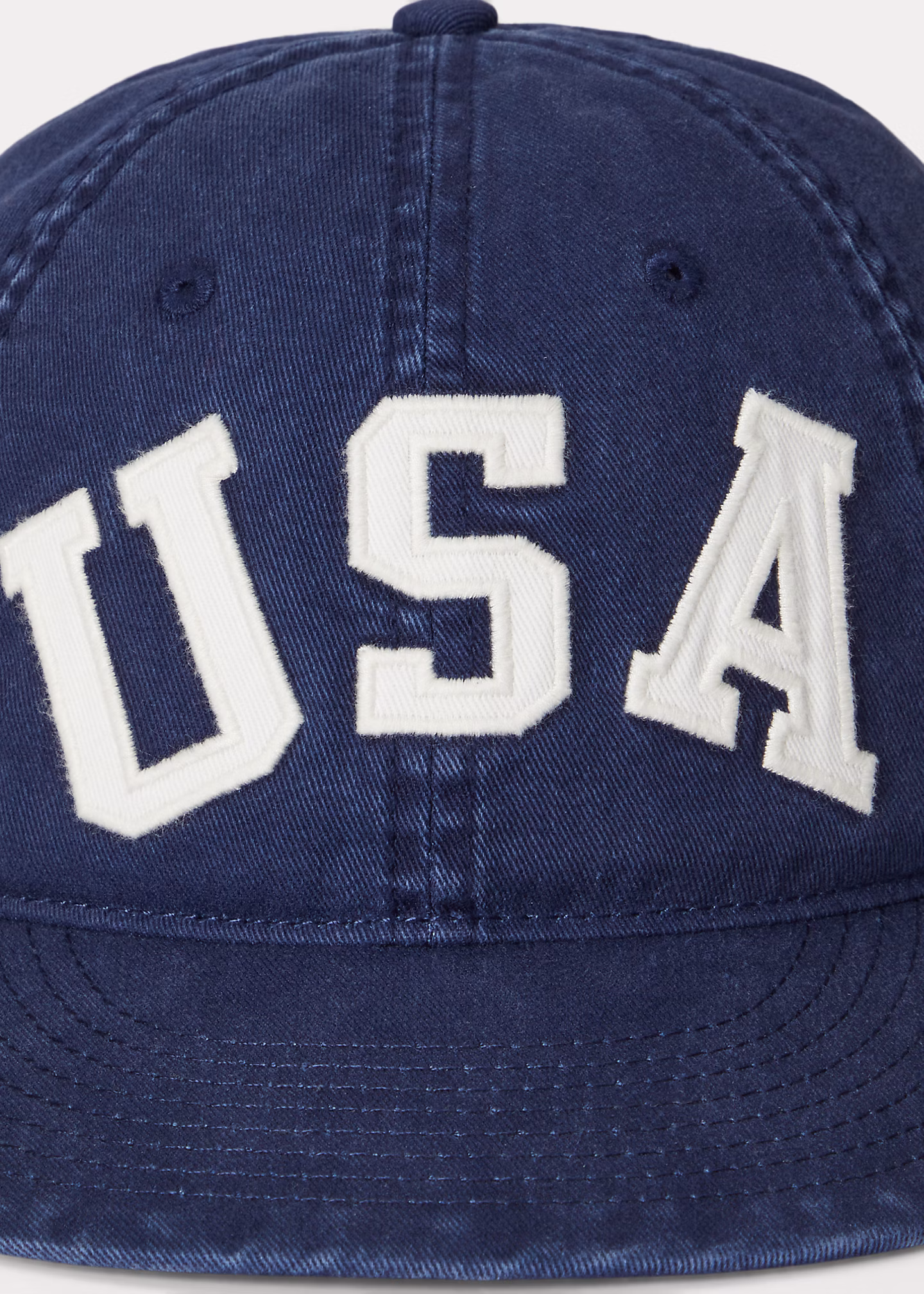 Twill-Baseballkappe mit Applikationen - RALPH LAUREN OUTLET