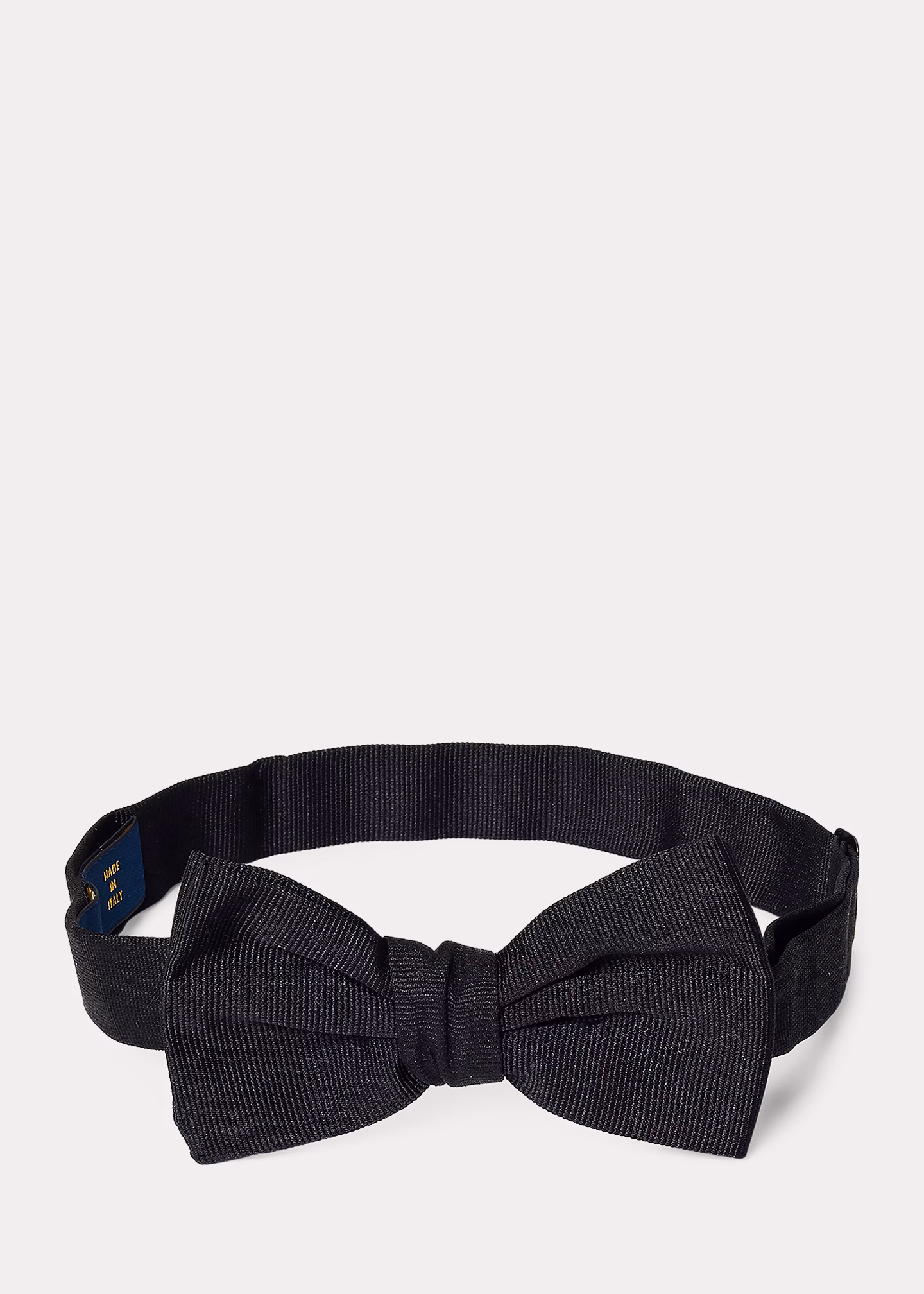 Vorgebundene Fliege aus Seidenrips - RALPH LAUREN OUTLET