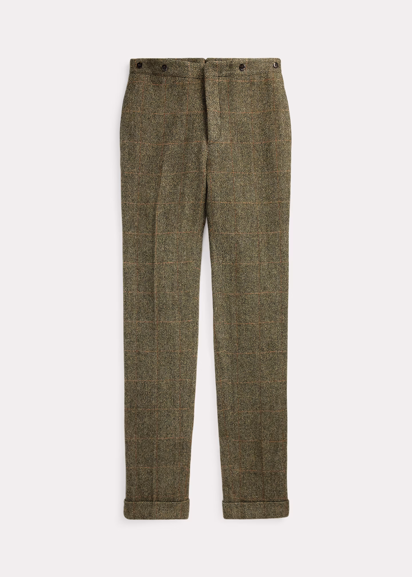 Slim-Fit Windowpane-Anzughose aus Wolle - RALPH LAUREN OUTLET