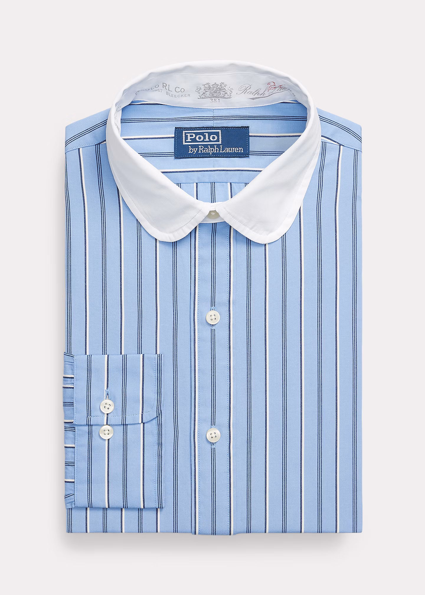 Gestreiftes Classic-Fit Popelinehemd - RALPH LAUREN OUTLET