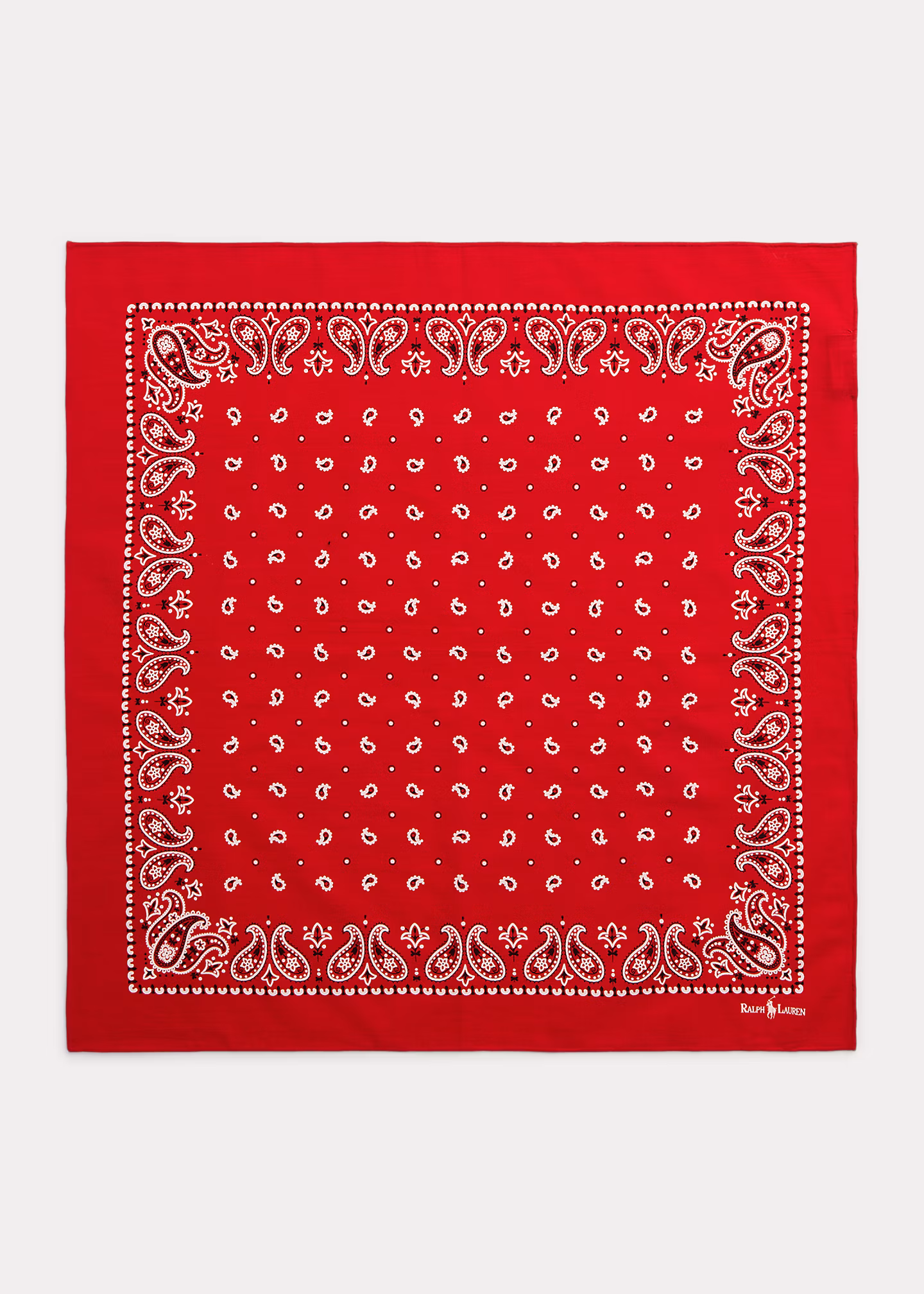 Baumwollbandana mit Paisley-Motiv - RALPH LAUREN OUTLET