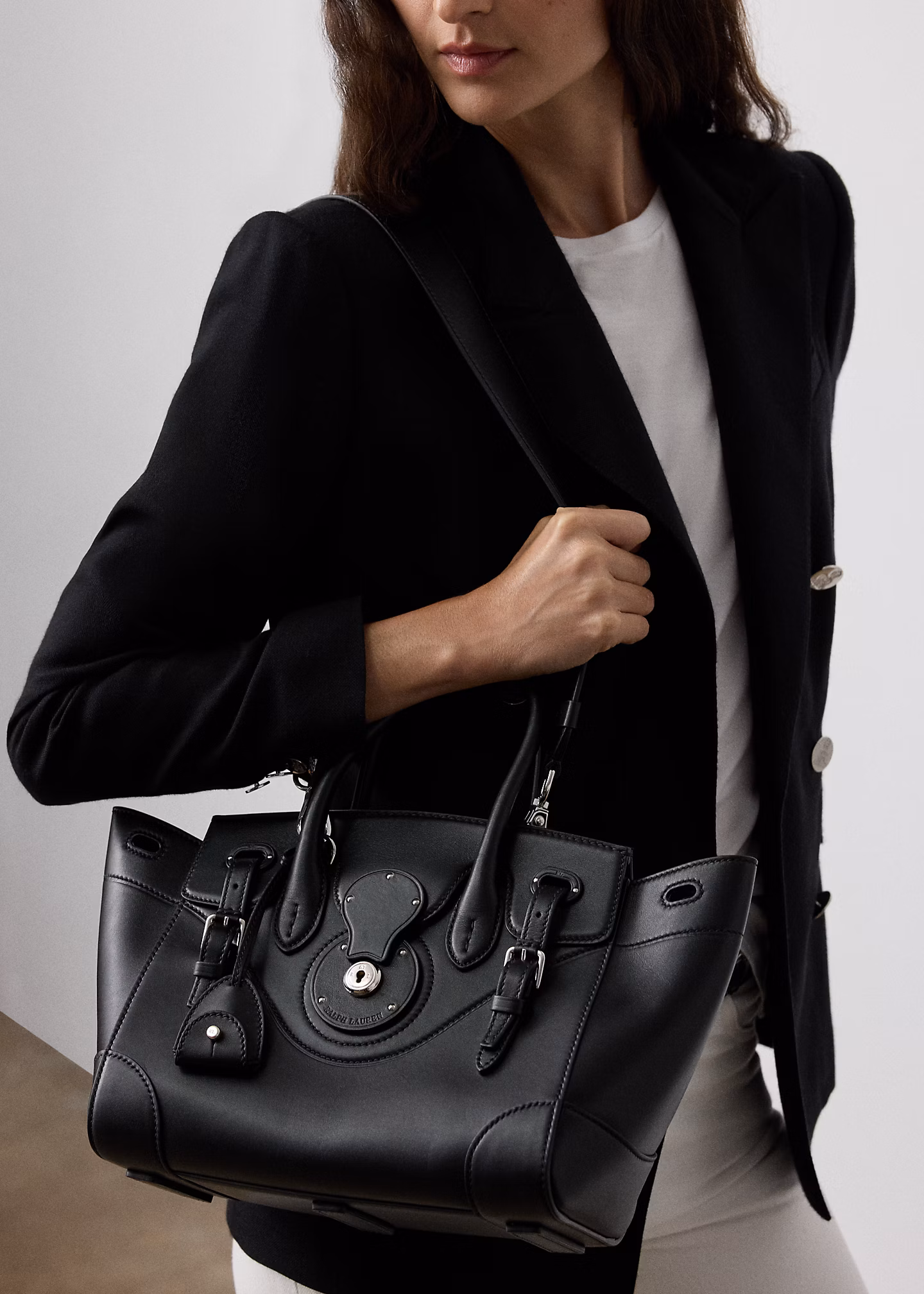 Tasche Soft Ricky 27 aus Kalbsleder - RALPH LAUREN OUTLET