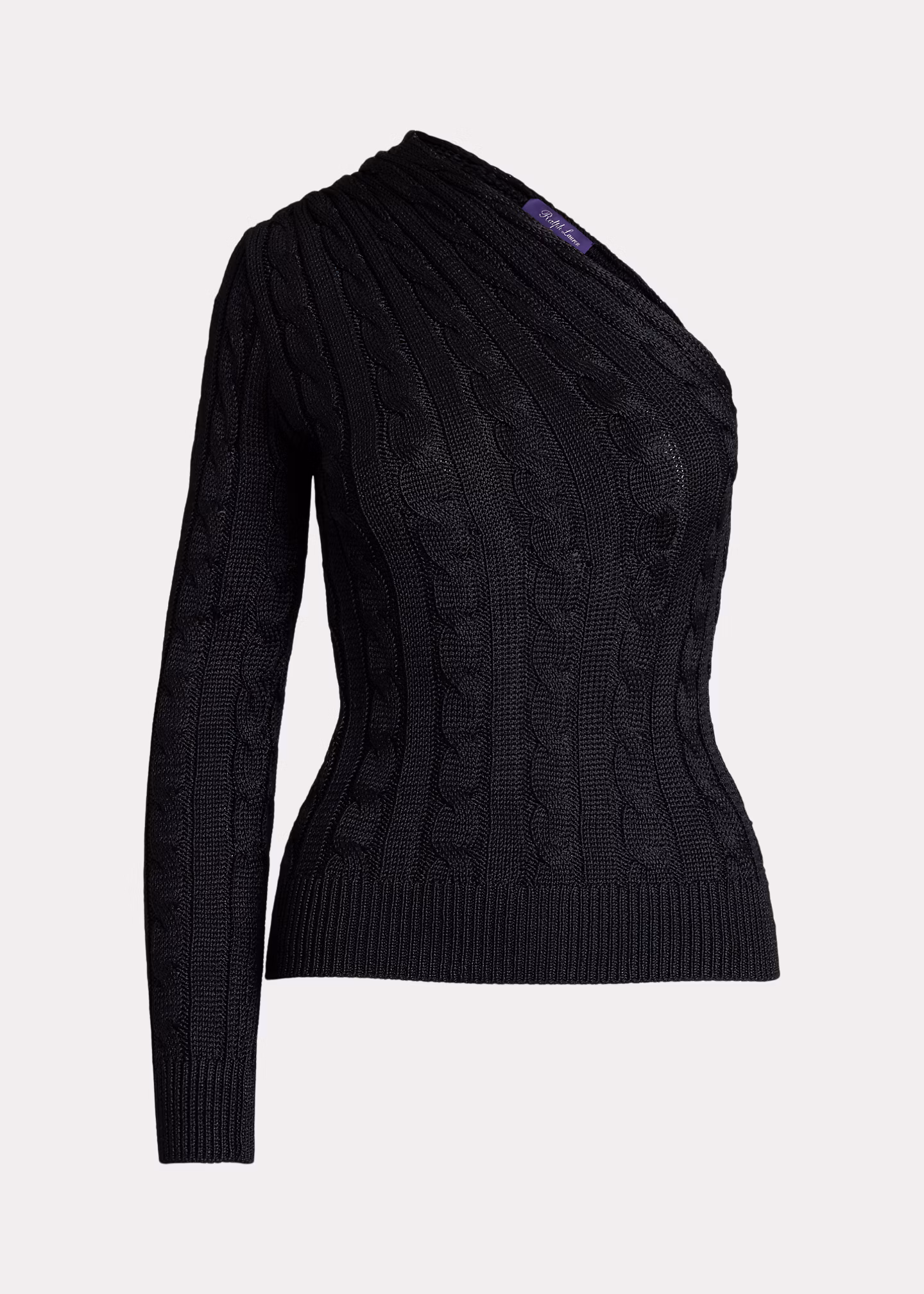 One-Shoulder-Pullover mit Zopfmuster - RALPH LAUREN OUTLET