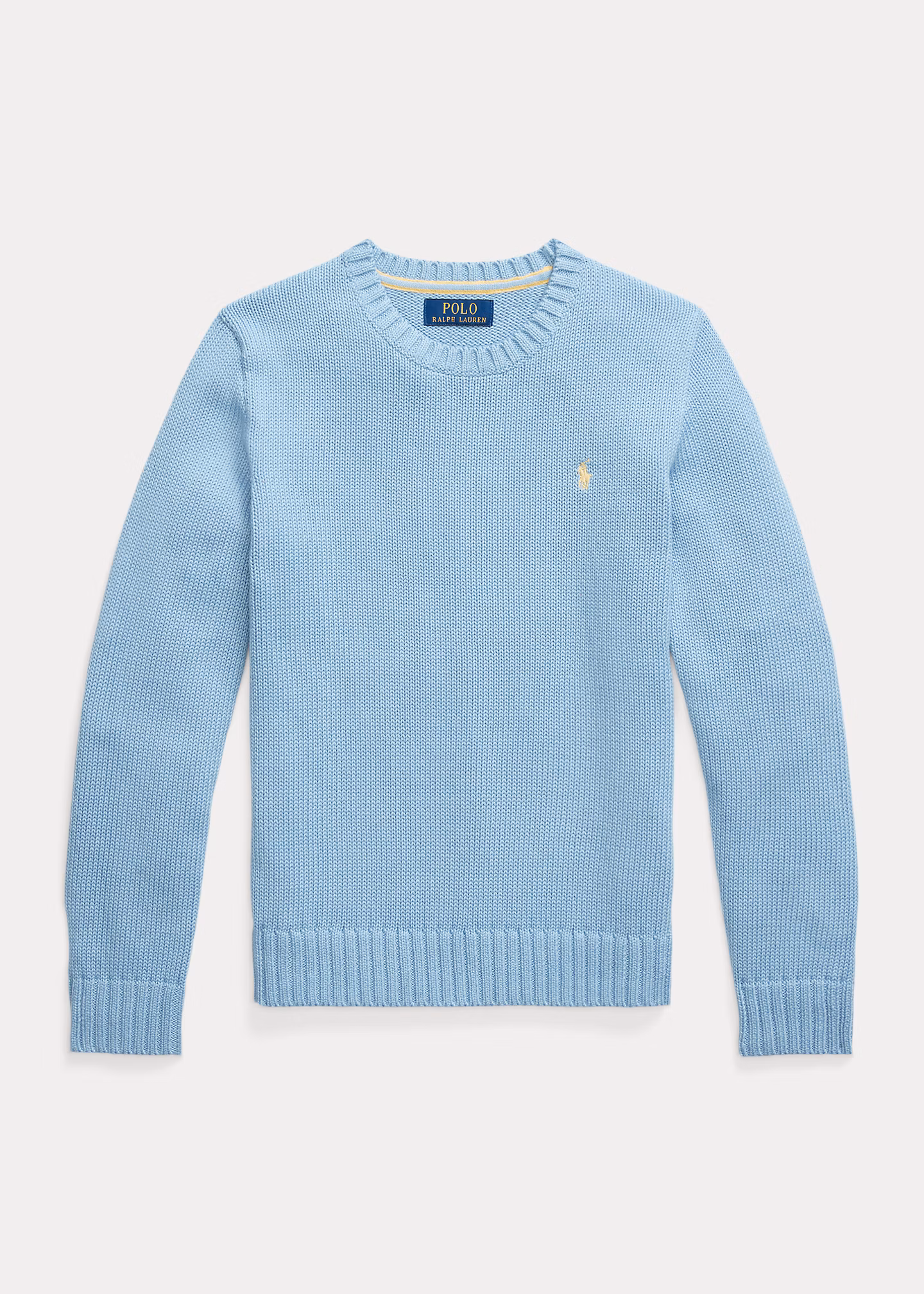 Rundhalspullover aus Baumwolle - RALPH LAUREN OUTLET