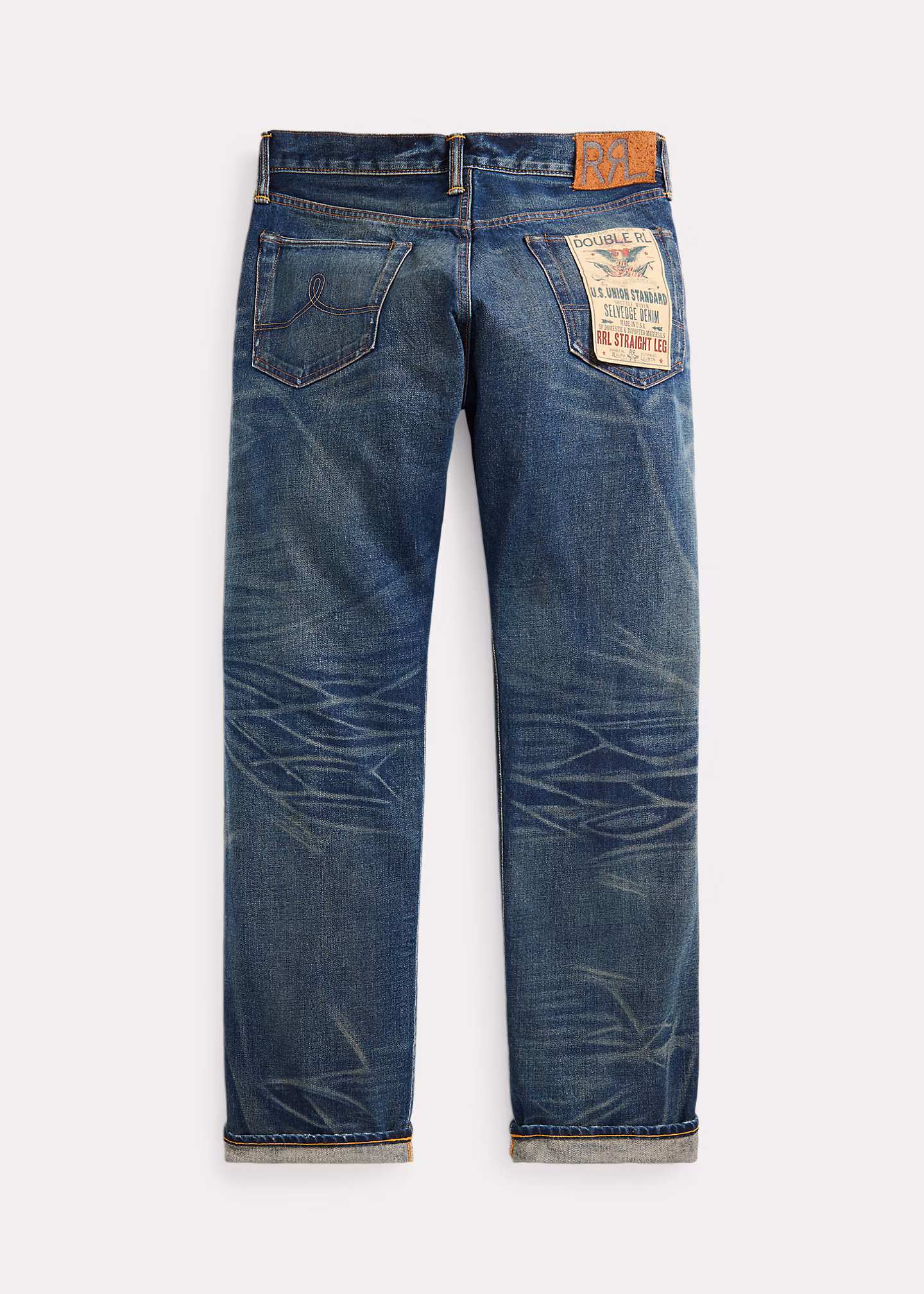 Straight-Fit Jeans mit Hawley-Waschung - RALPH LAUREN OUTLET