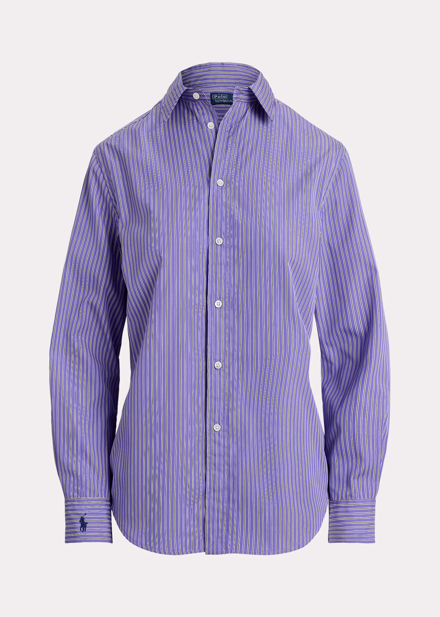 Classic-Fit Baumwollhemd mit Streifen - RALPH LAUREN OUTLET