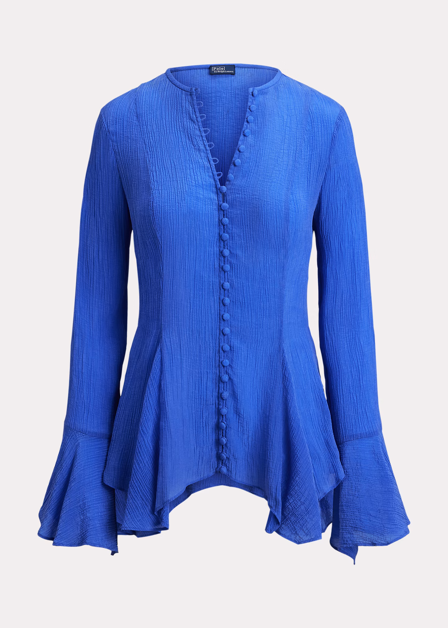 Geknöpftes Knitter-Top - RALPH LAUREN OUTLET