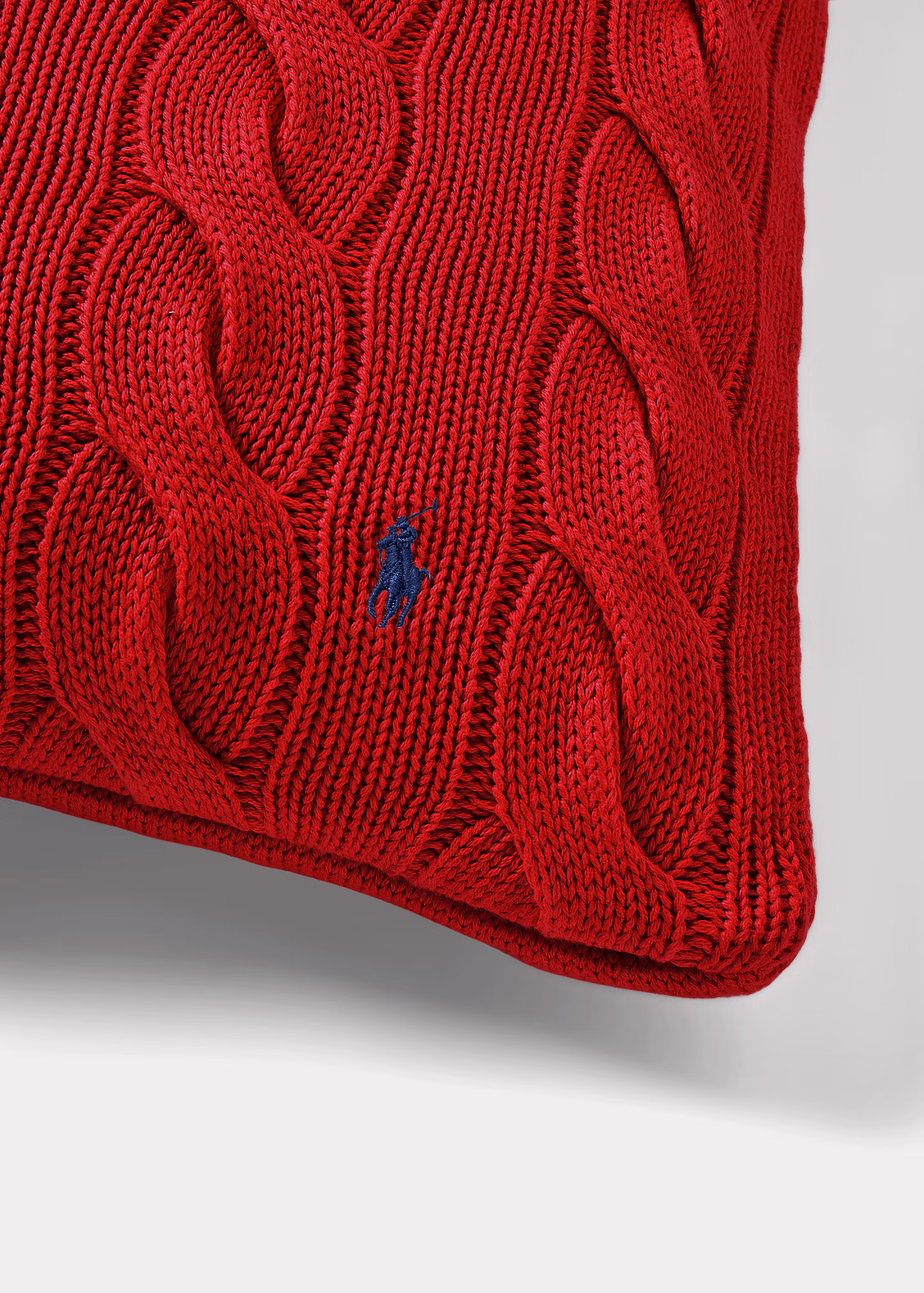 Wurfkissen Hanley mit Zopfmuster - RALPH LAUREN OUTLET