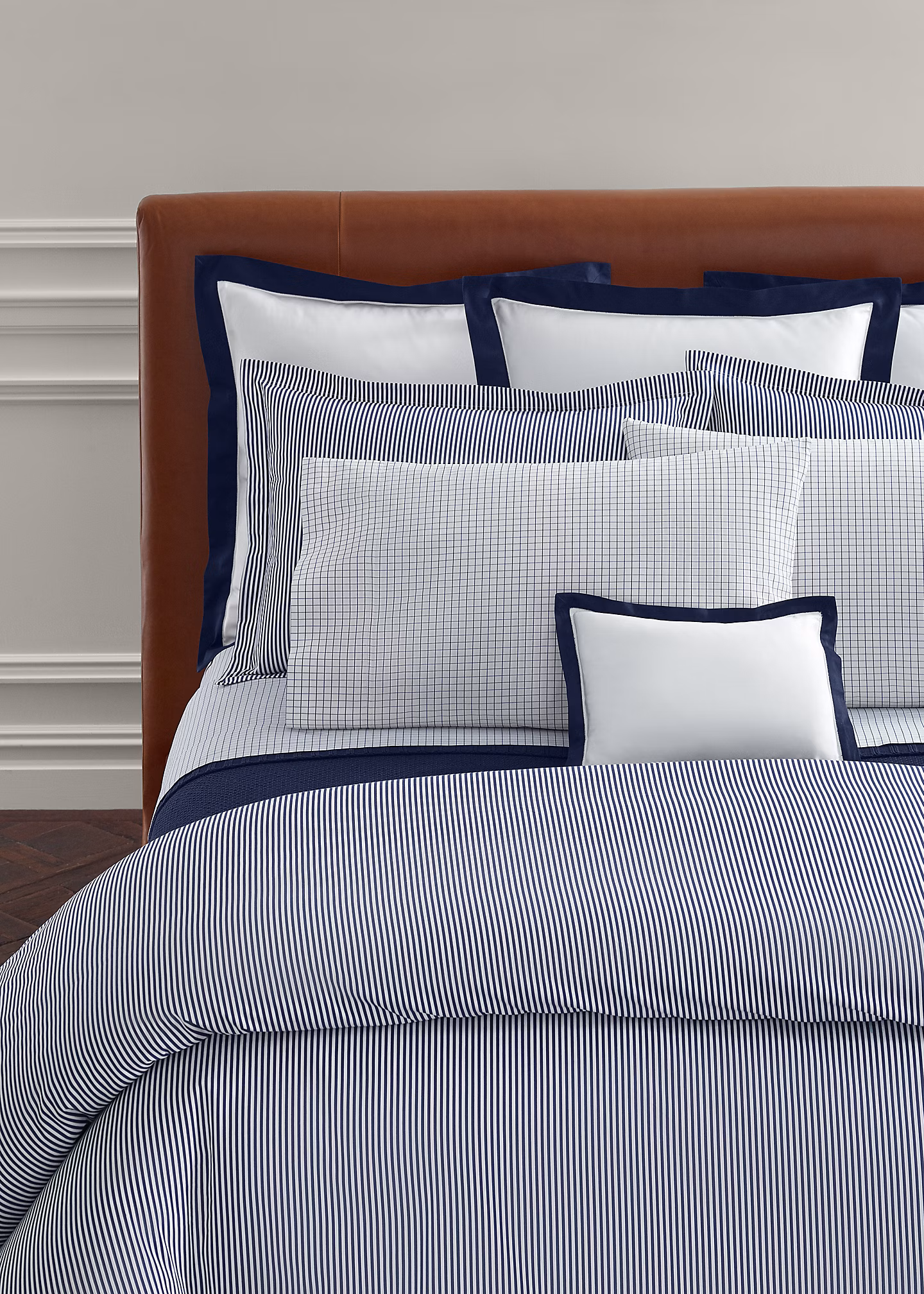 Baumwoll-Bettbezug Shirting Stripe - RALPH LAUREN OUTLET