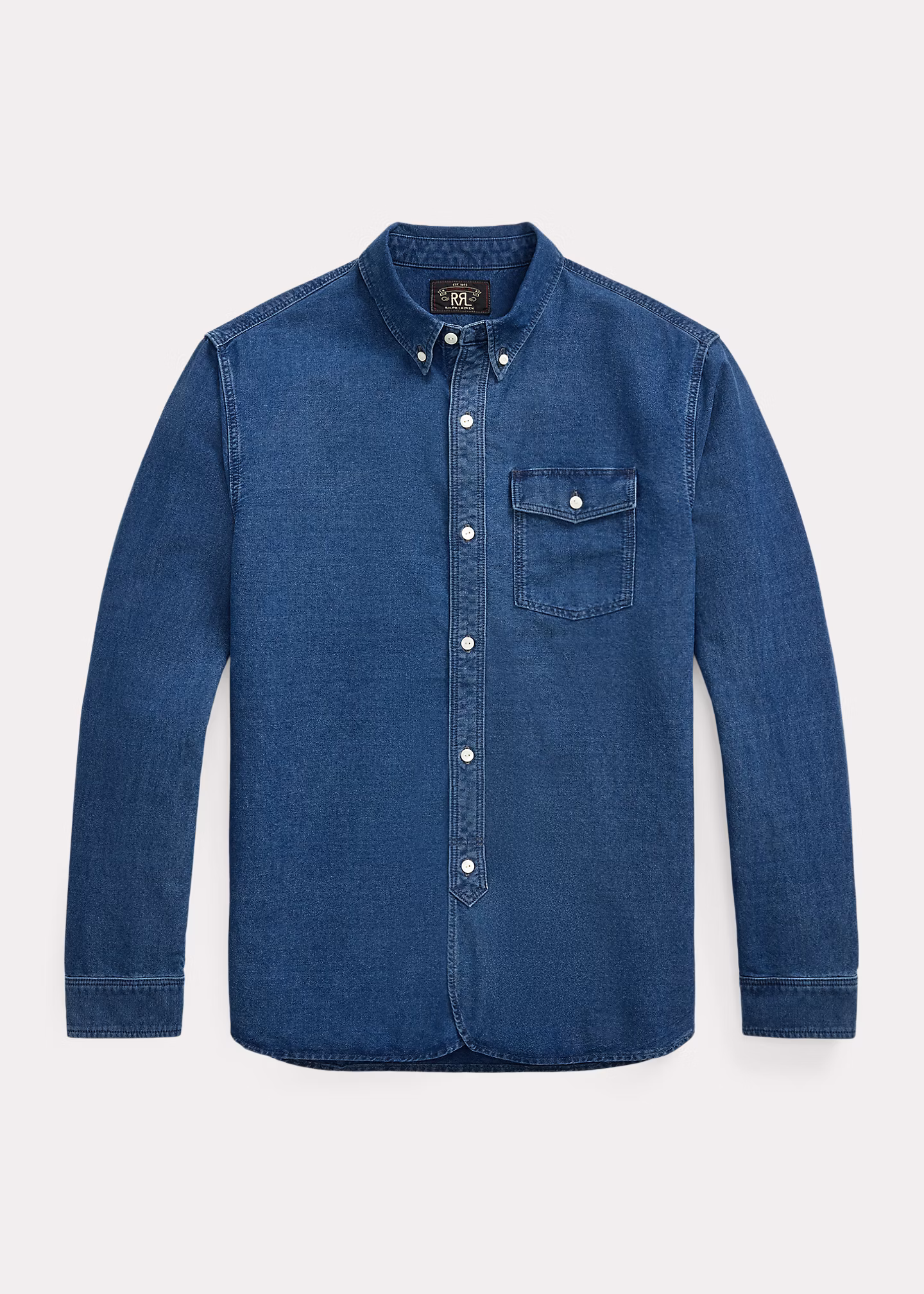 Oxford-Arbeitshemd in Indigo - RALPH LAUREN OUTLET