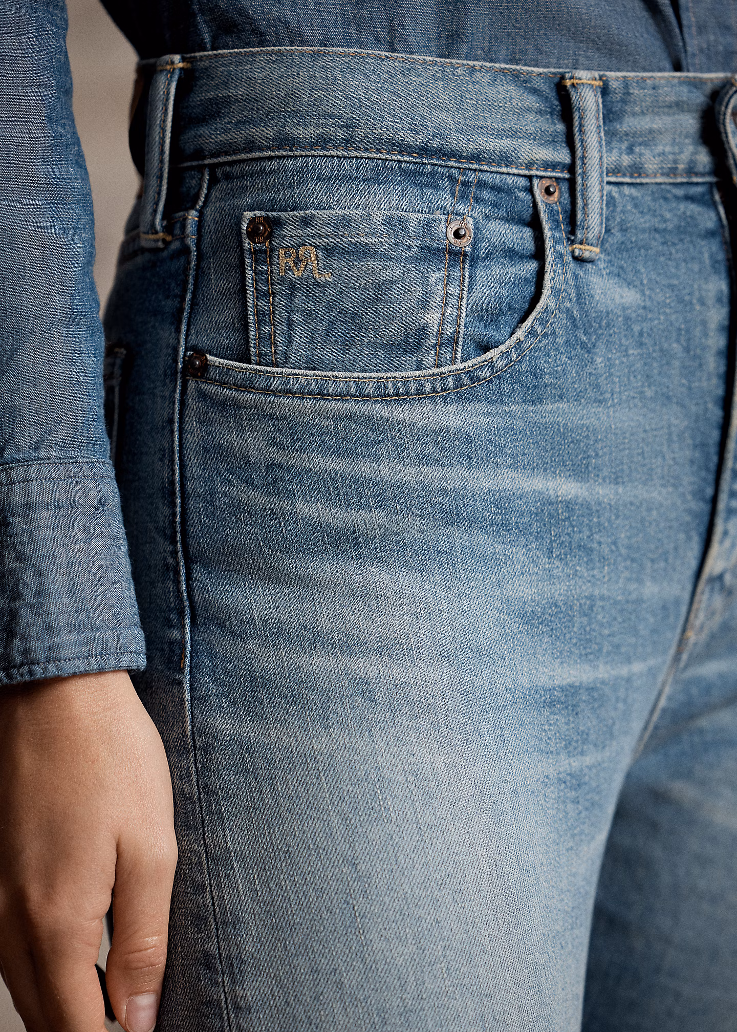 Straight-Fit Jeans Aubrie - RALPH LAUREN OUTLET