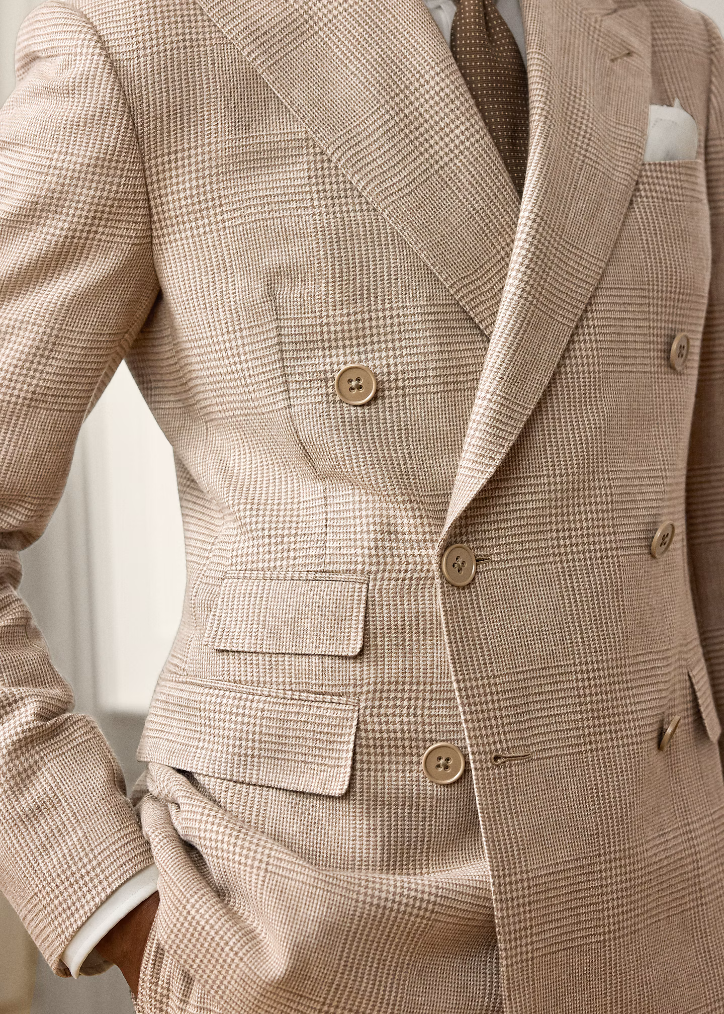 Anzug Kent mit Glencheck-Muster - RALPH LAUREN OUTLET