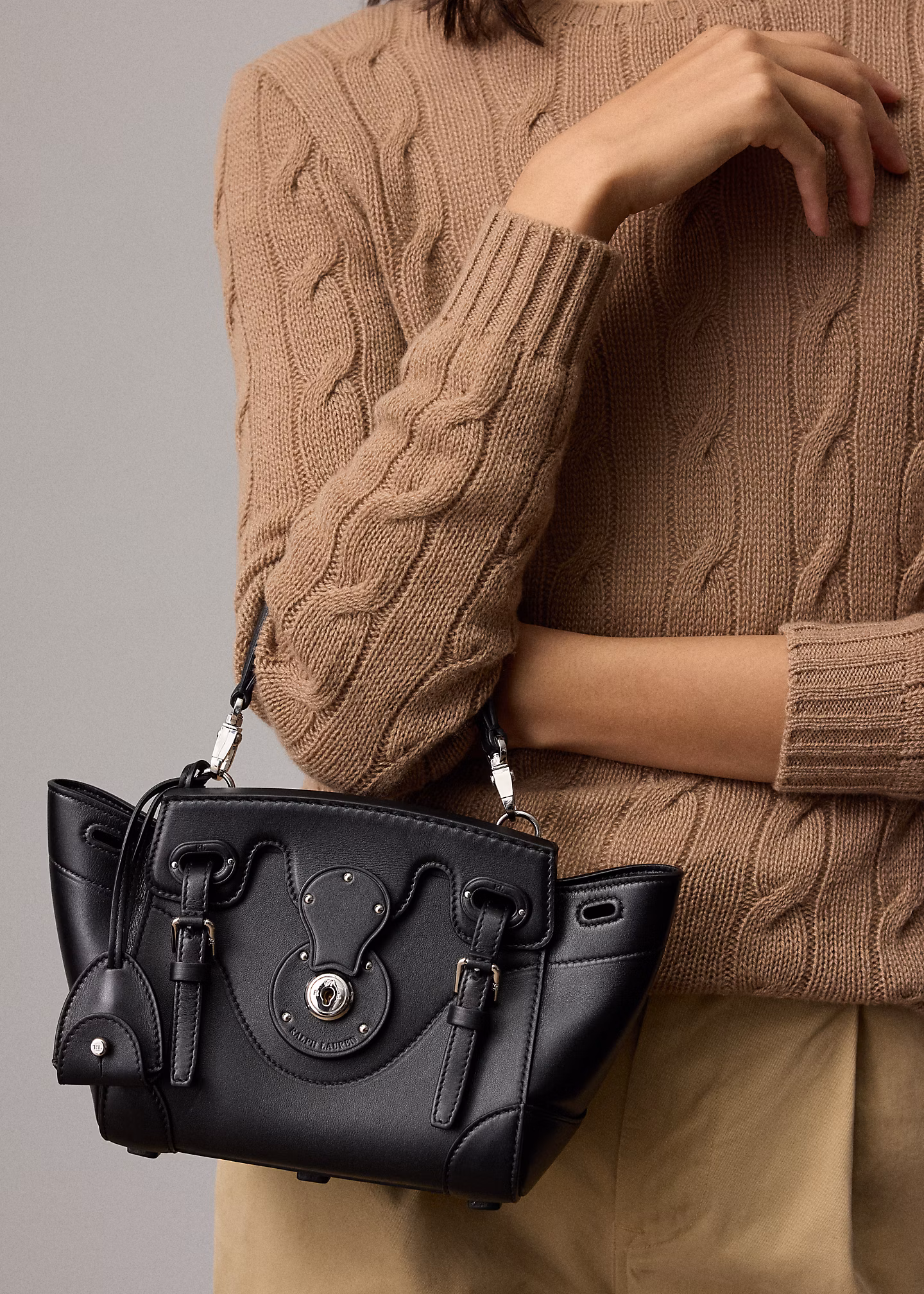 Tasche Soft Ricky 18 aus Kalbsleder - RALPH LAUREN OUTLET