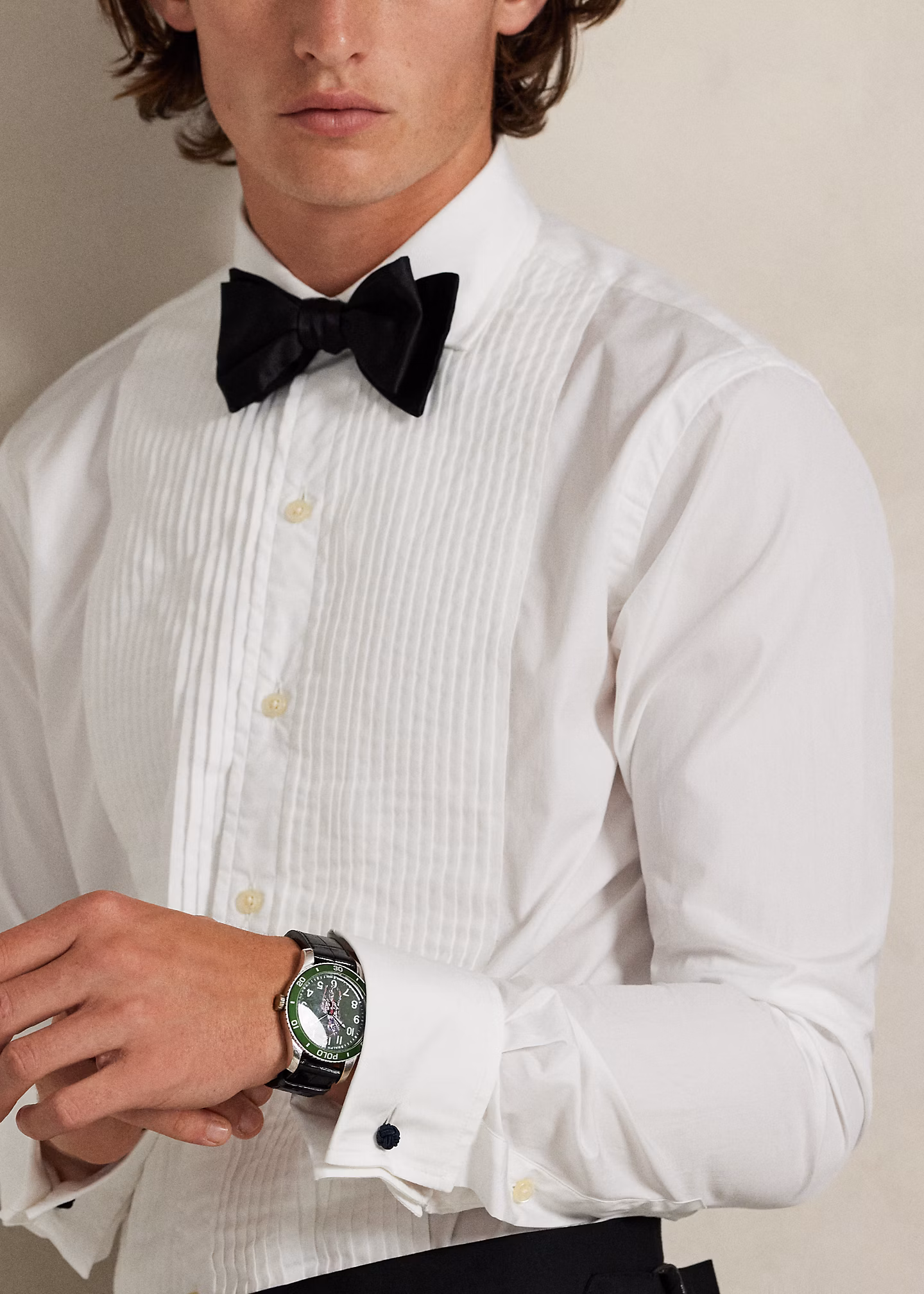 Classic-Fit Smokinghemd - RALPH LAUREN OUTLET