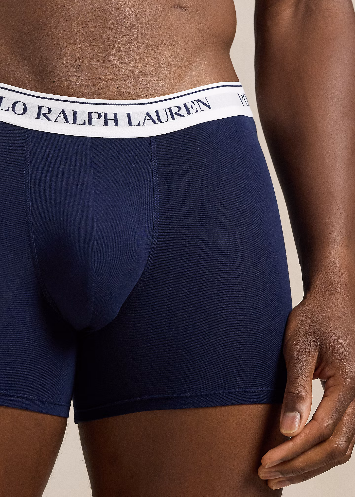 3er-Pack Boxerslips aus Baumwollstretch - RALPH LAUREN OUTLET