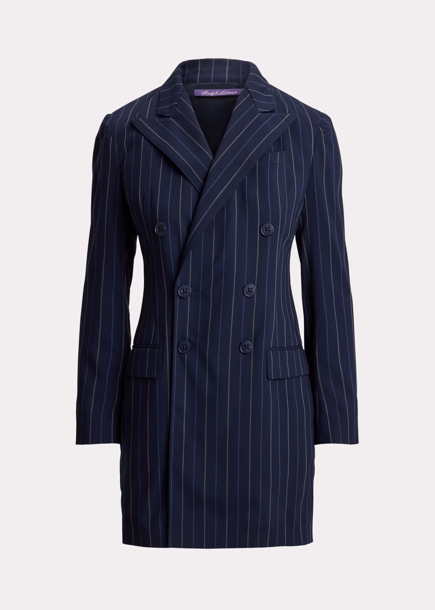 Gestreiftes Tageskleid Camden aus Wolle - RALPH LAUREN OUTLET