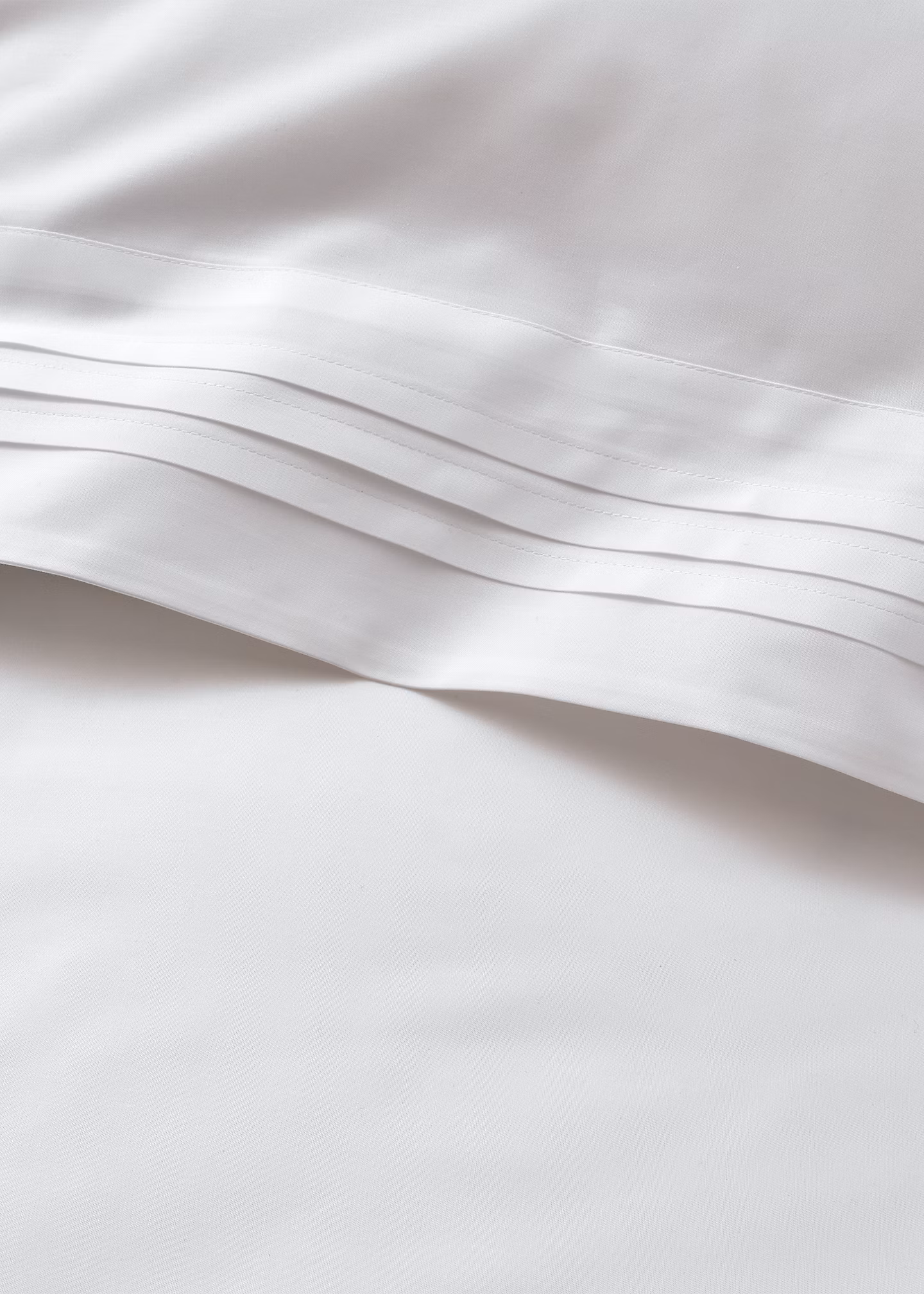 Bettbezug aus Baumwolle mit Falten - RALPH LAUREN OUTLET