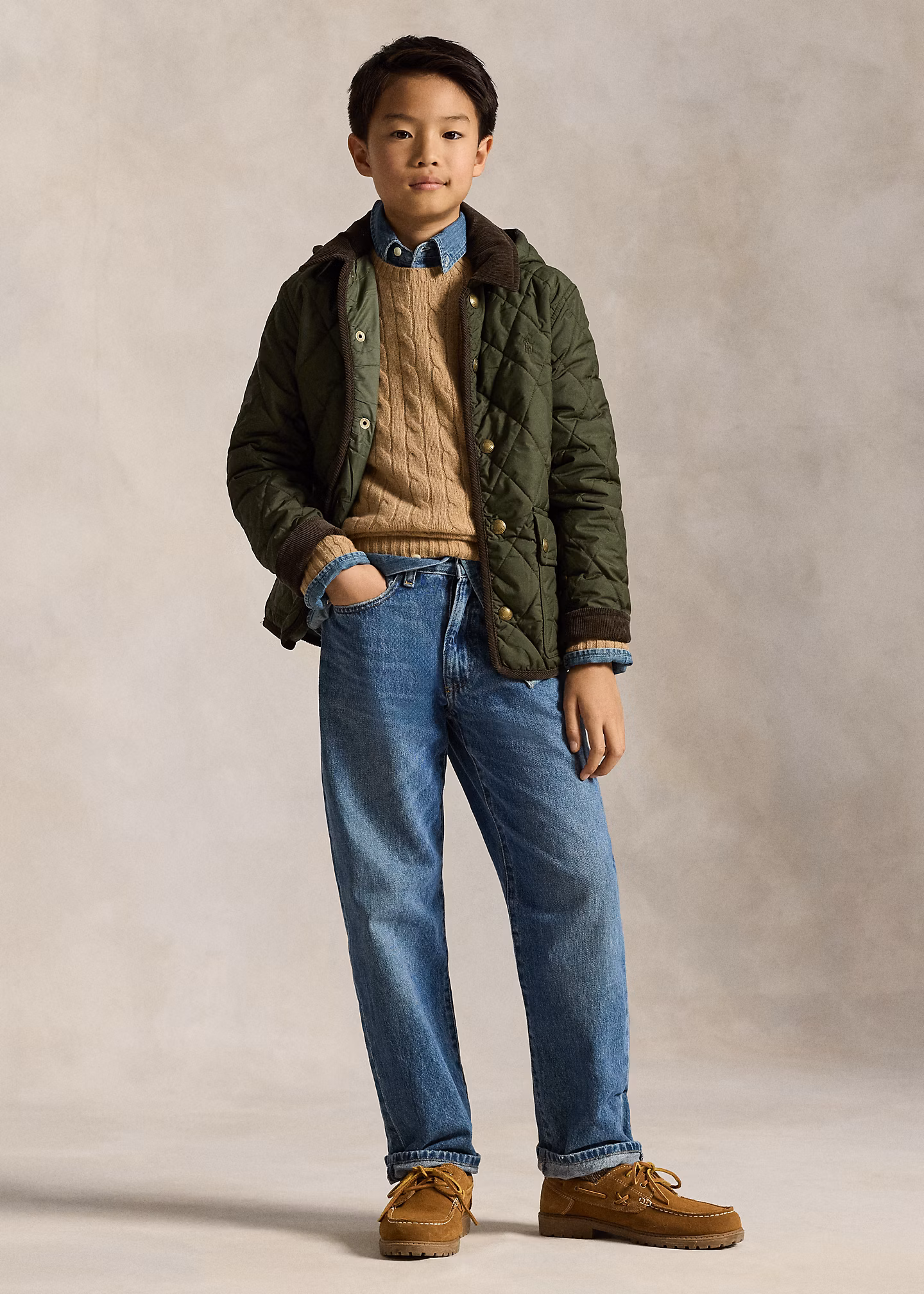 Steppjacke mit Kapuze - RALPH LAUREN OUTLET