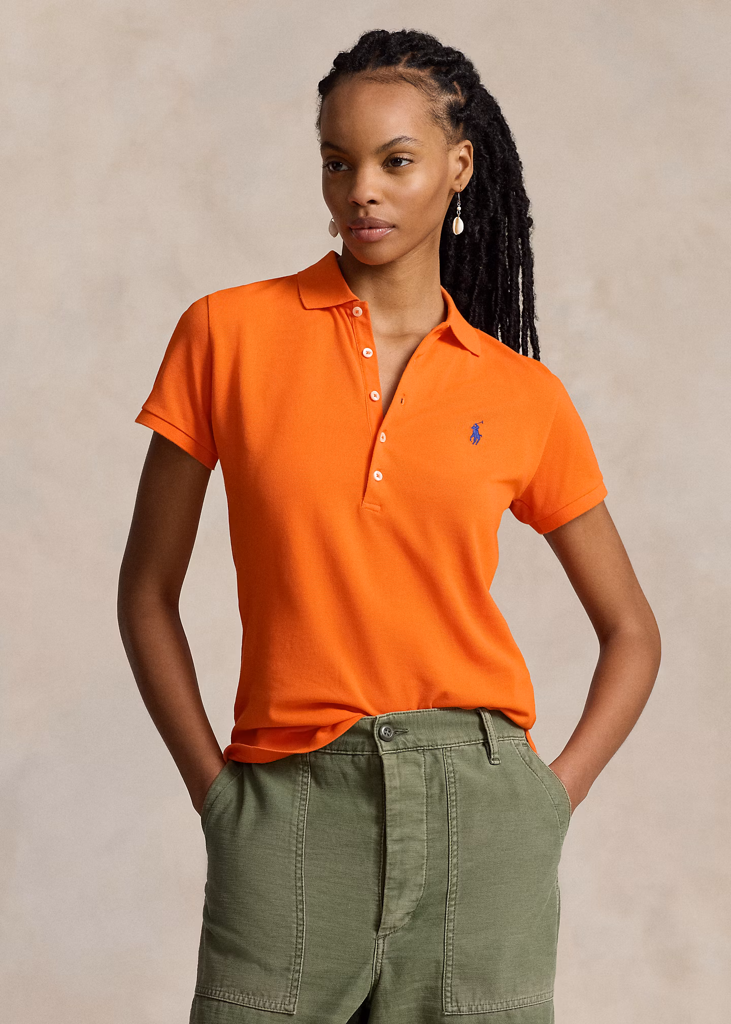 Slim-Fit Stretch-Poloshirt - RALPH LAUREN OUTLET