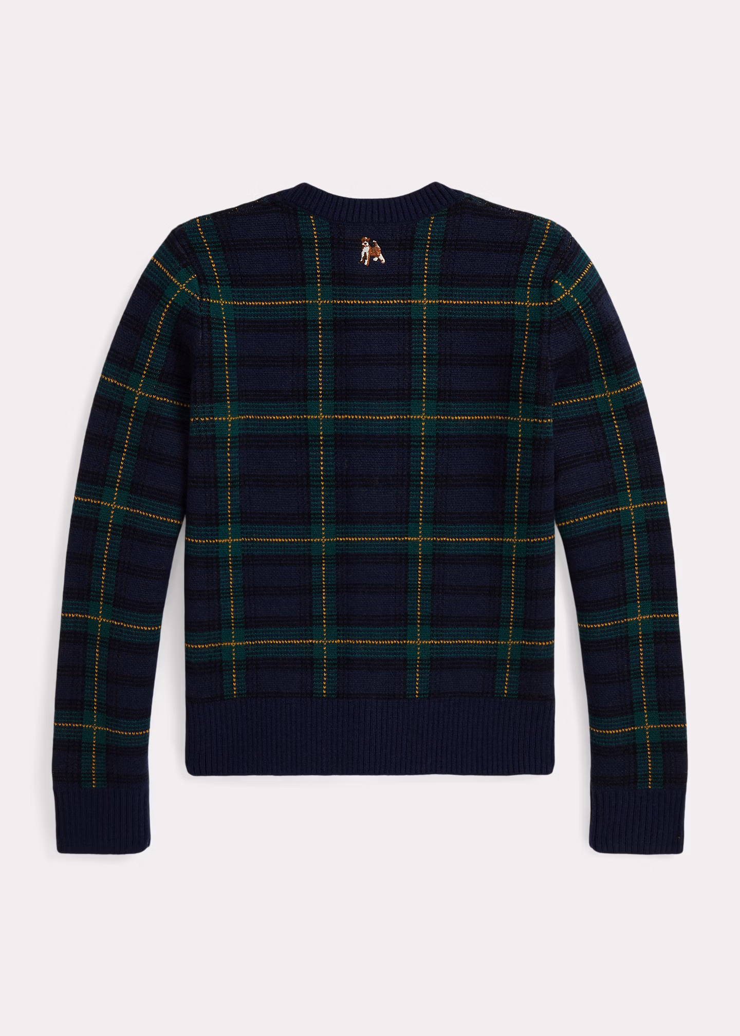 Bestickte Wollstrickjacke mit Hundemotiv - RALPH LAUREN OUTLET