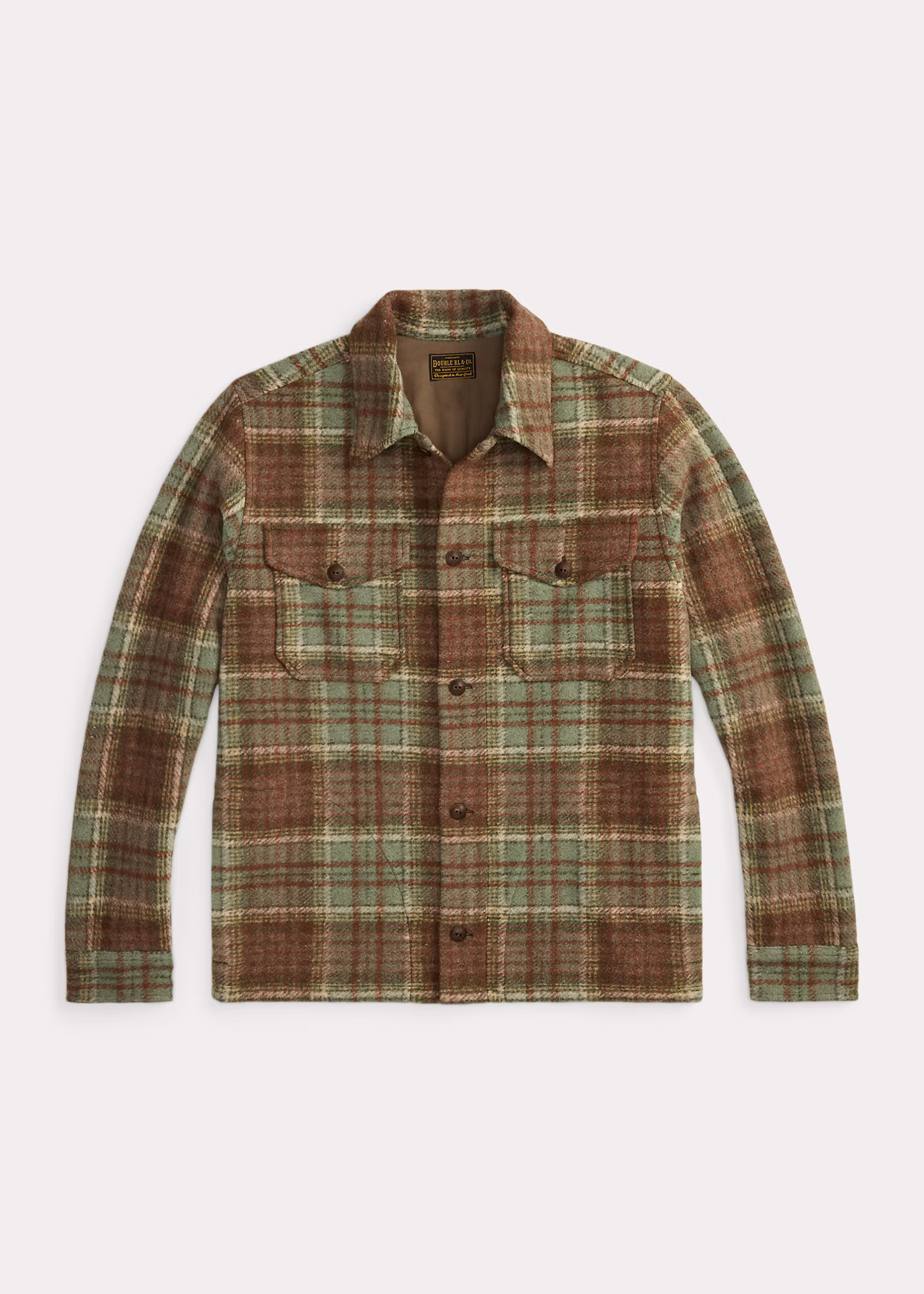 Kariertes Arbeitshemd aus Wollmischung - RALPH LAUREN OUTLET