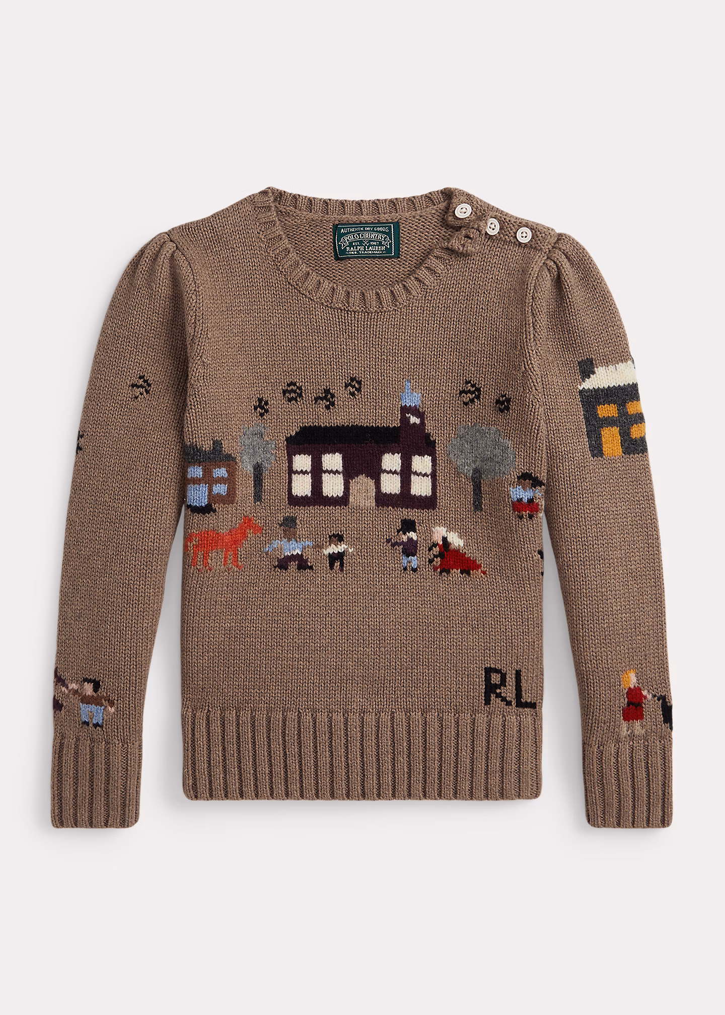 Pullover mit Intarsienstrickerei - RALPH LAUREN OUTLET