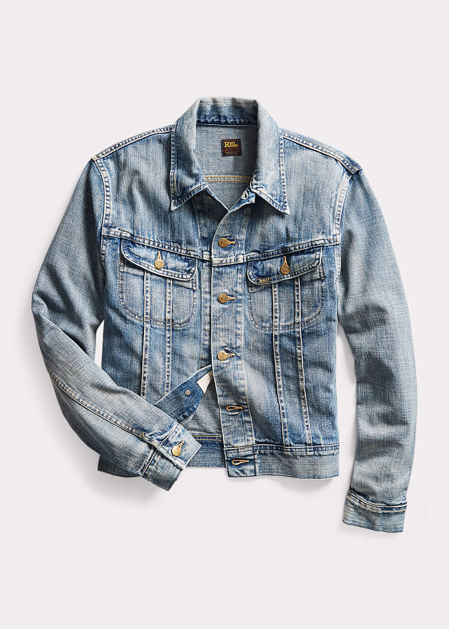 Truckerjacke Leeland aus Indigo-Denim - RALPH LAUREN OUTLET