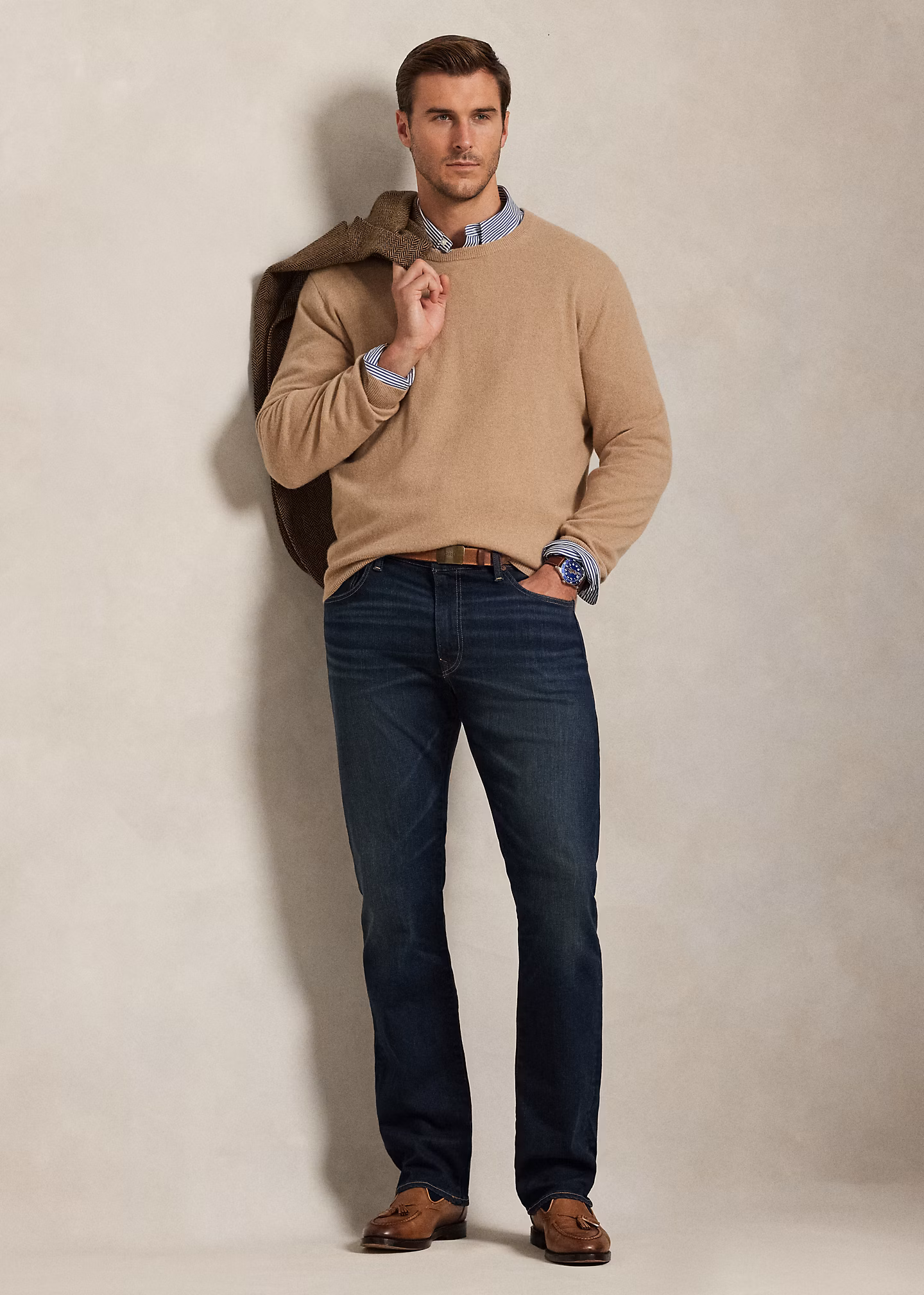 Straight-Fit Jeans Hampton mit Polo Pony - RALPH LAUREN OUTLET