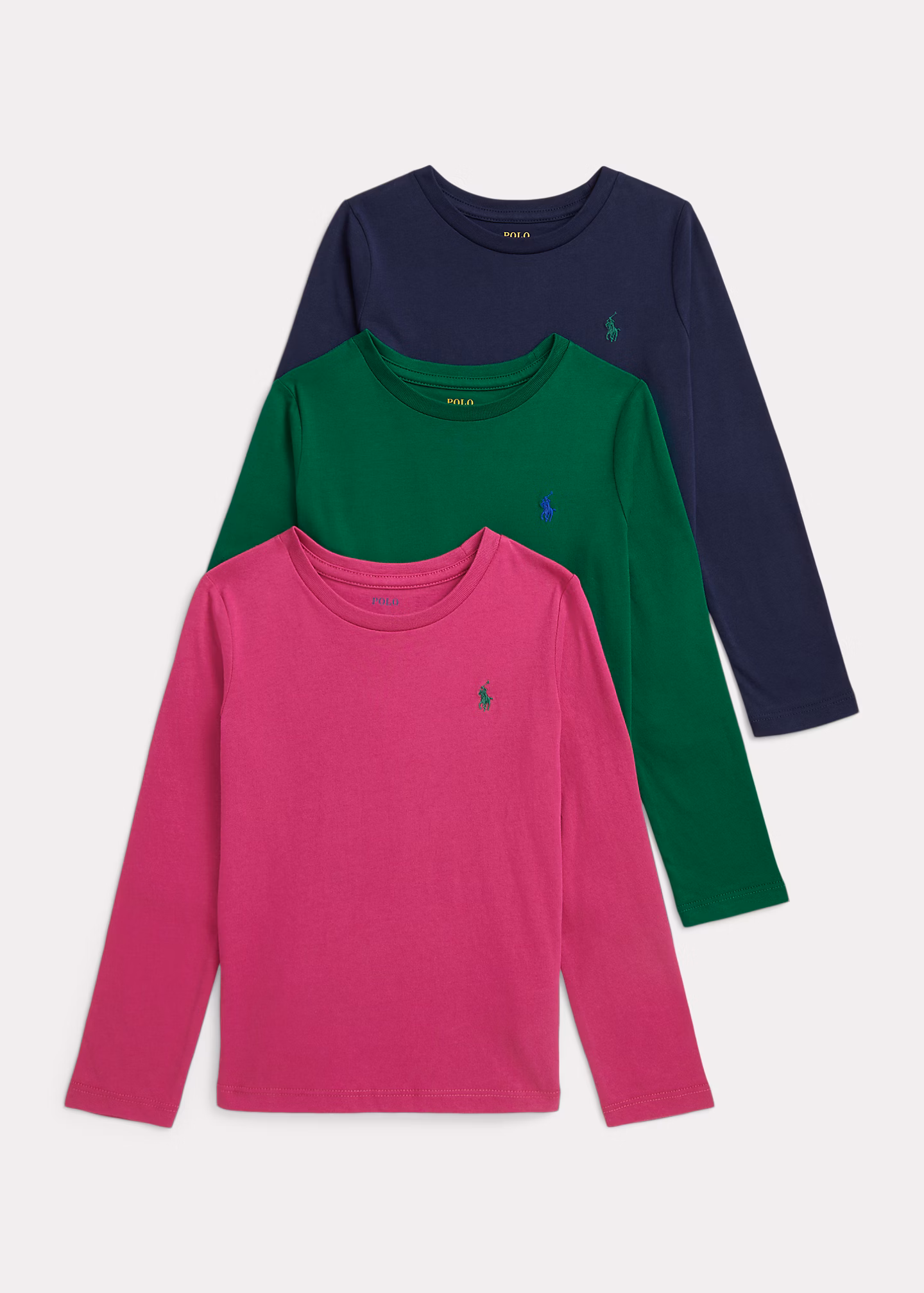 Dreierpack Langarm-T-Shirts - RALPH LAUREN OUTLET