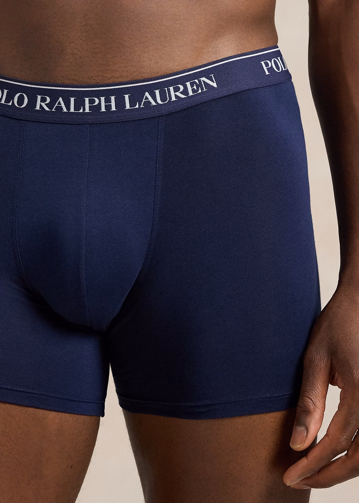 3er-Pack Boxerslips aus Baumwollstretch - RALPH LAUREN OUTLET
