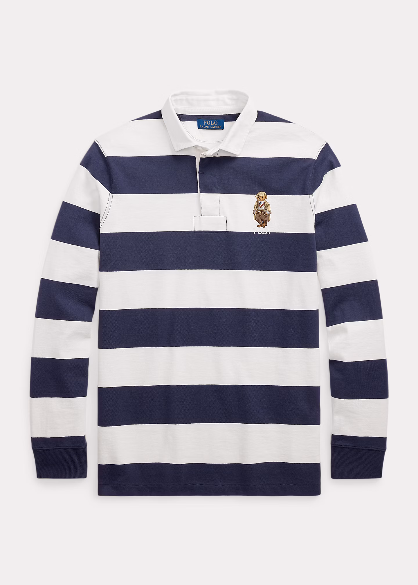 Classic-Fit Rugbyhemd mit Polo Bear - RALPH LAUREN OUTLET