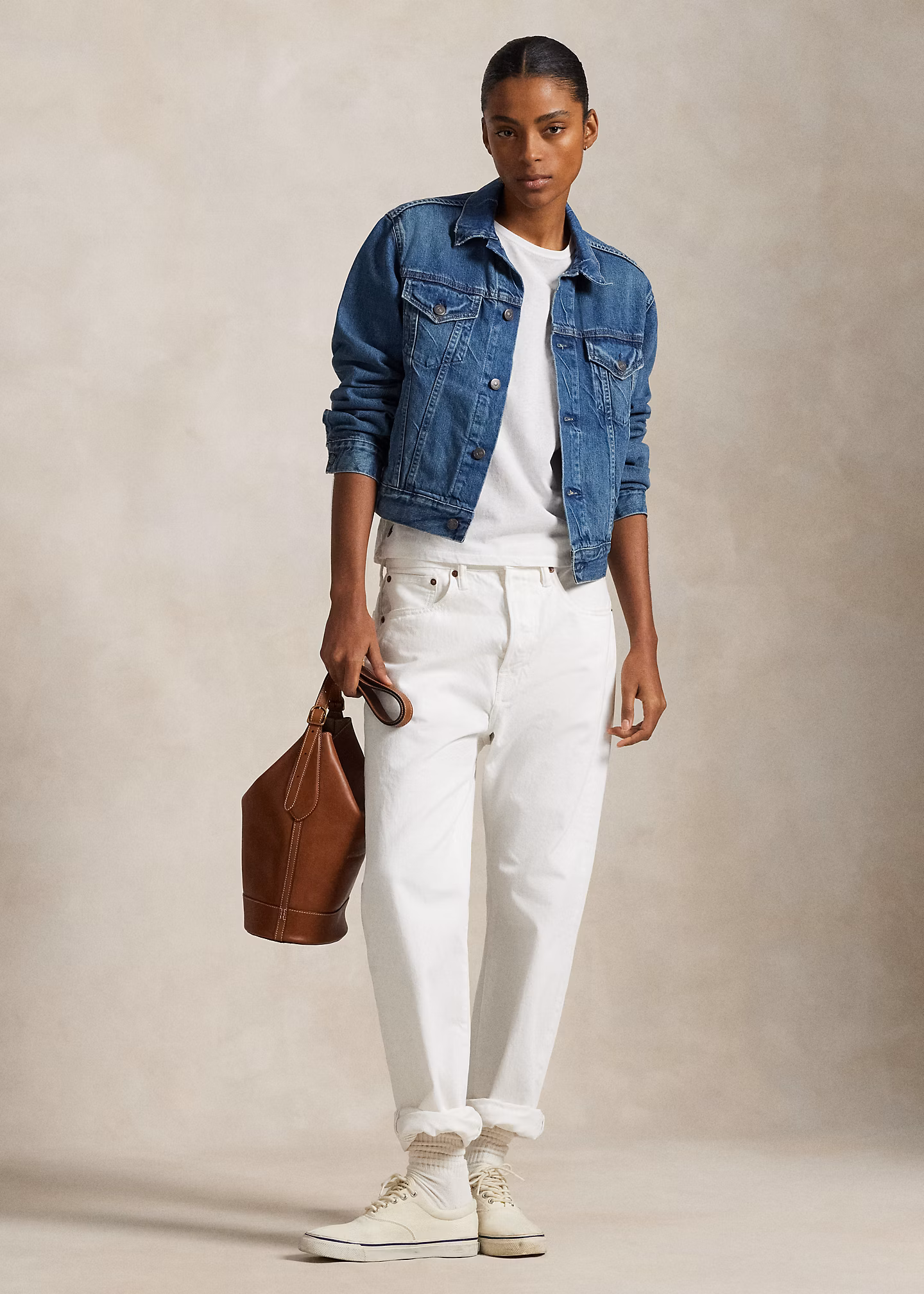 Truckerjacke aus Denim - RALPH LAUREN OUTLET